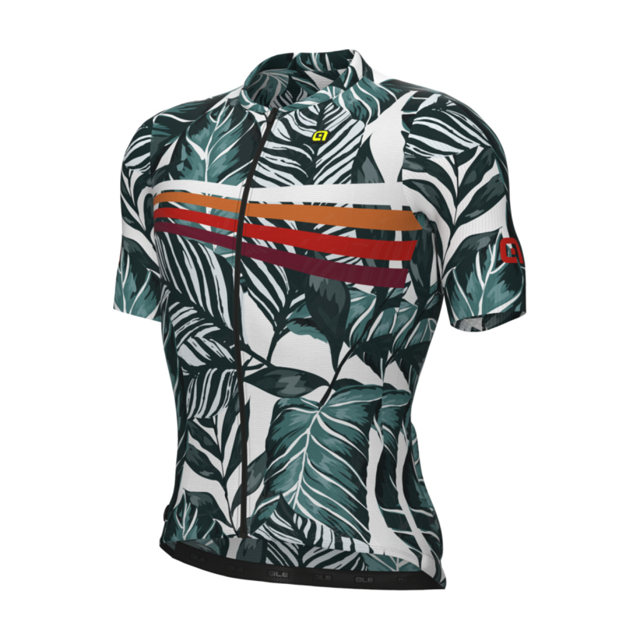 
                ALÉ Cyklistický dres s krátkým rukávem - WILD PR-E - zelená
            