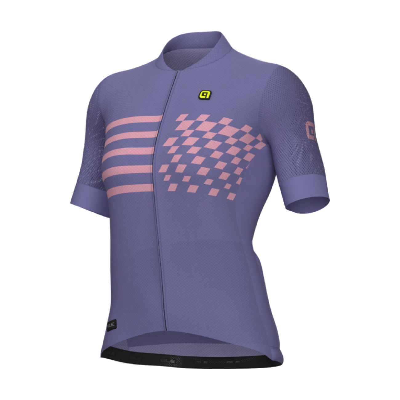 
                ALÉ Cyklistický dres s krátkým rukávem - PLAY PR-E - fialová L
            