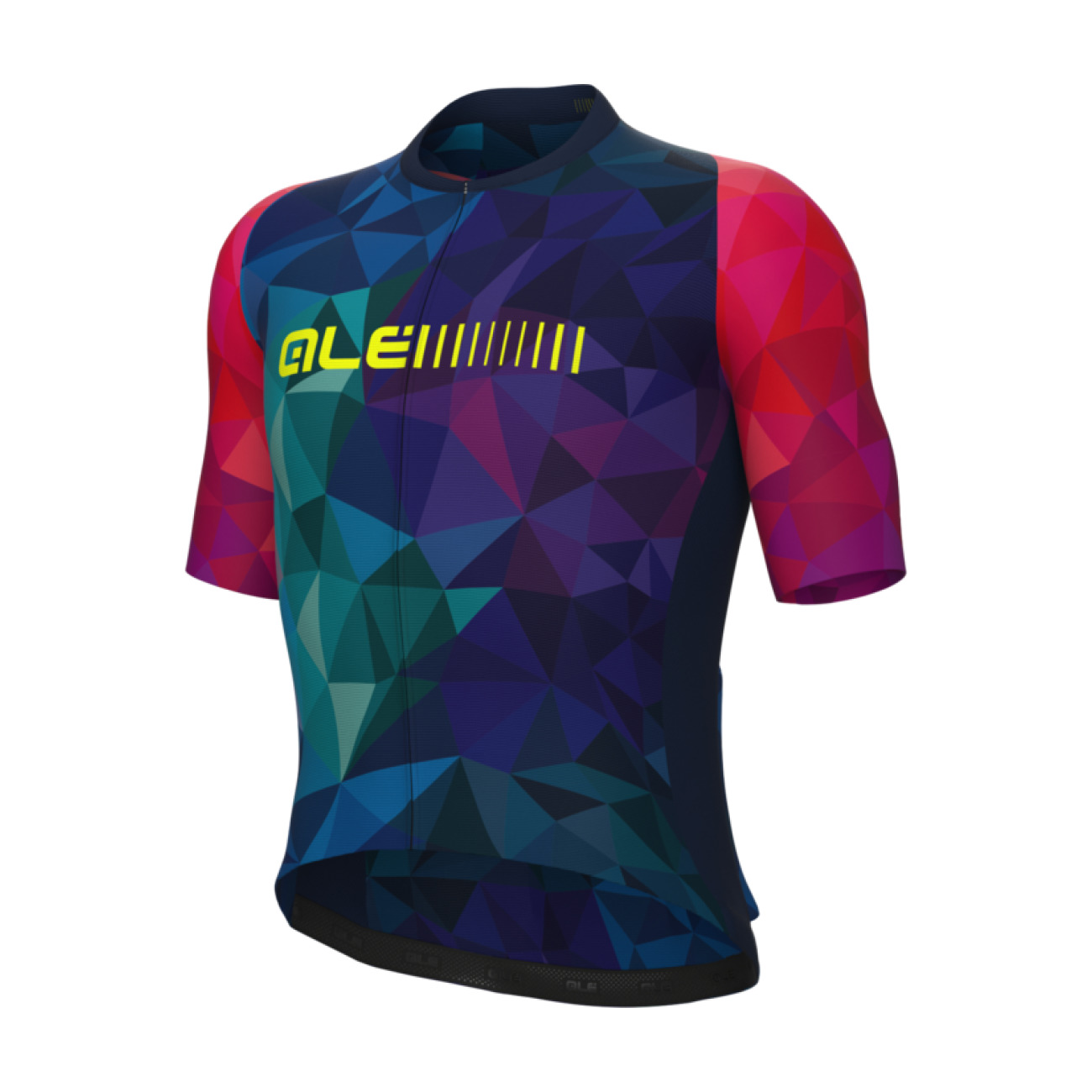 
                ALÉ Cyklistický dres s krátkým rukávem - VALLEY PR-E - modrá L
            