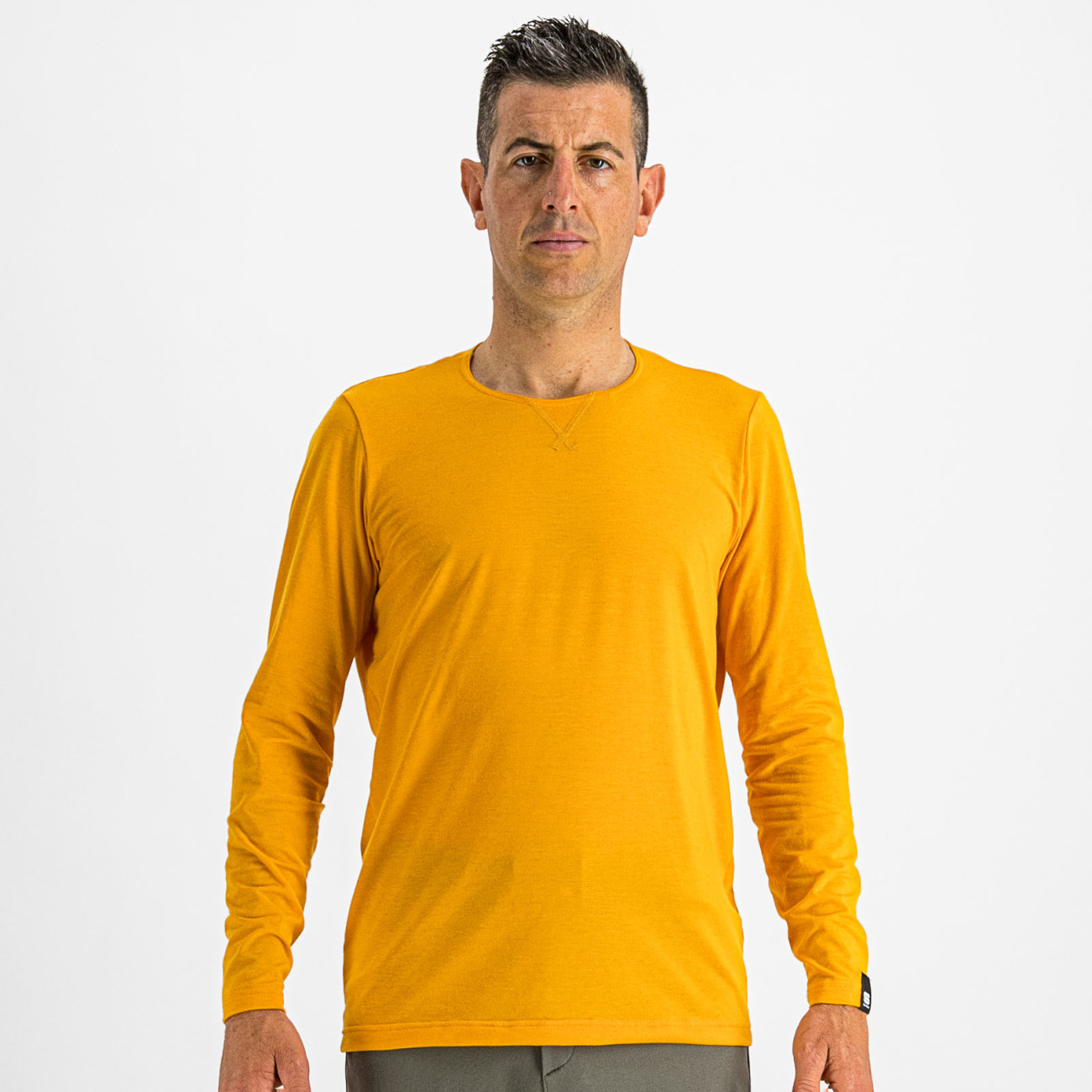 
                SPORTFUL Cyklistické triko s dlouhým rukávem - XPLORE - žlutá M
            