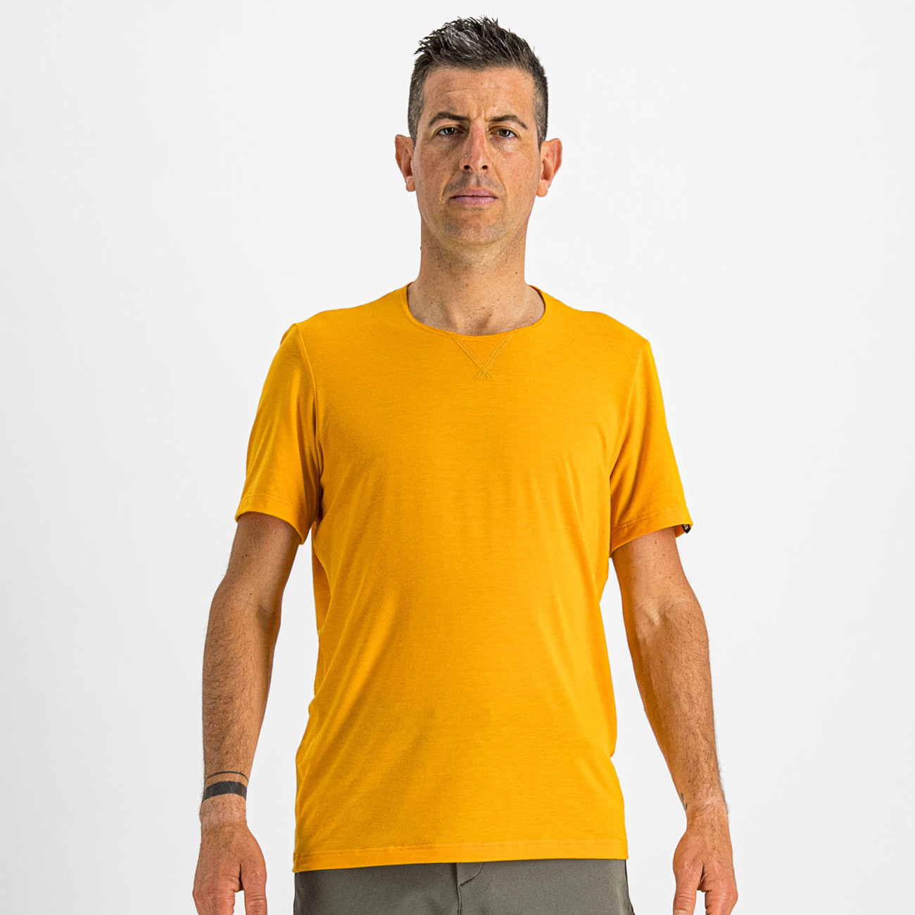 
                SPORTFUL Cyklistické triko s krátkým rukávem - XPLORE - žlutá M
            
