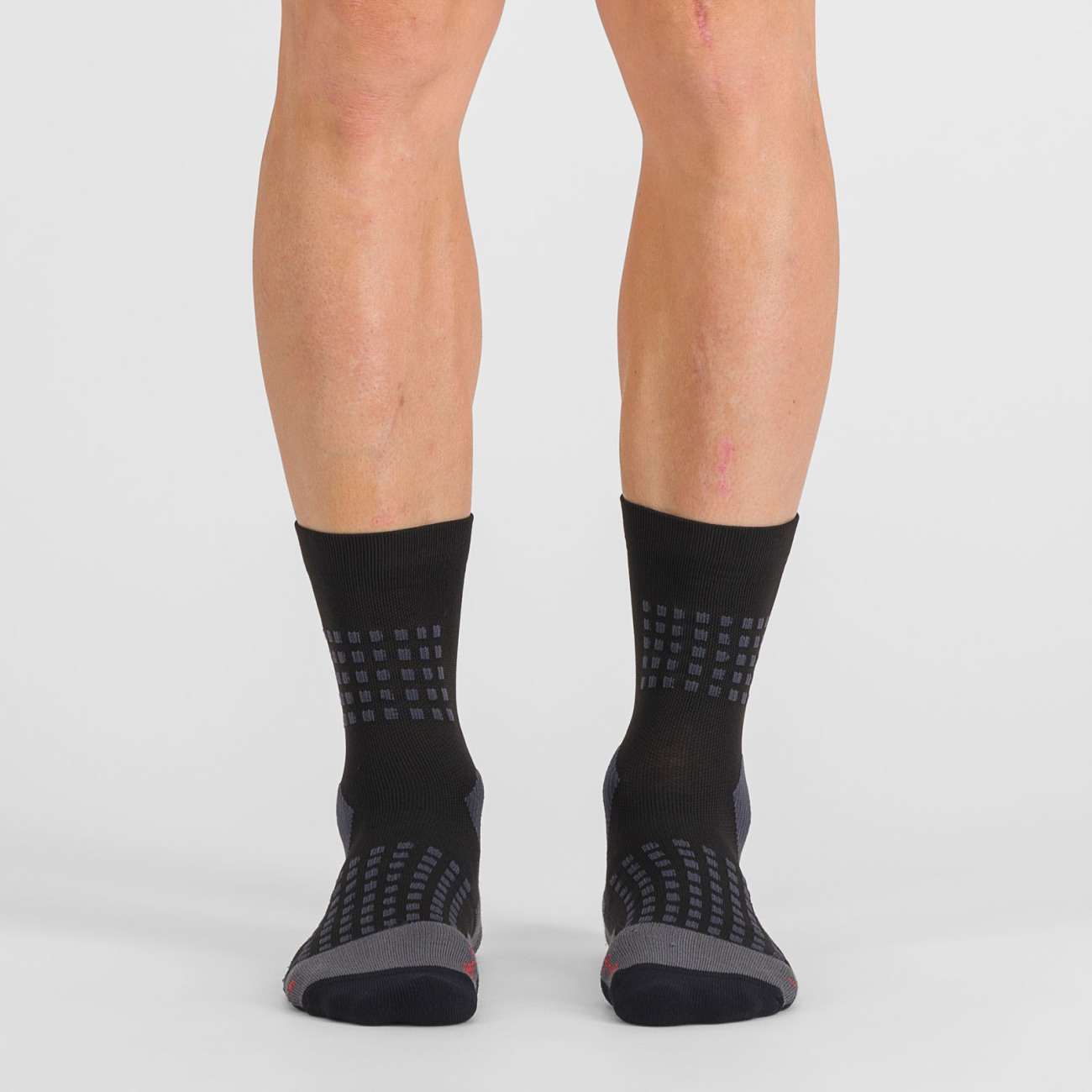 
                SPORTFUL Cyklistické ponožky klasické - APEX - černá/šedá S-M
            