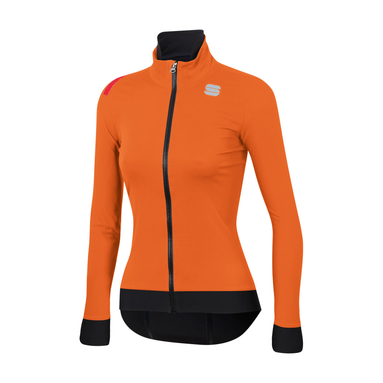 
                SPORTFUL Cyklistická větruodolná bunda - FIANDRE PRO - oranžová
            