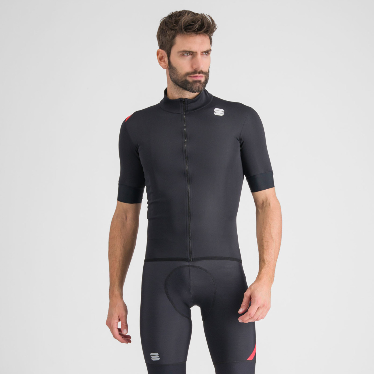 
                SPORTFUL Cyklistická větruodolná bunda - FIANDRE LIGHT - černá 2XL
            