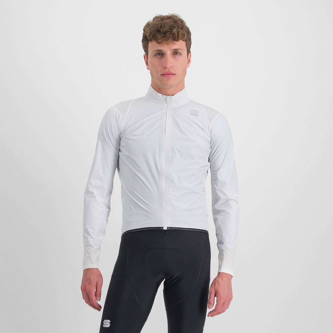 
                SPORTFUL Cyklistická voděodolná pláštěnka - HOT PACK NORAIN - bílá
            