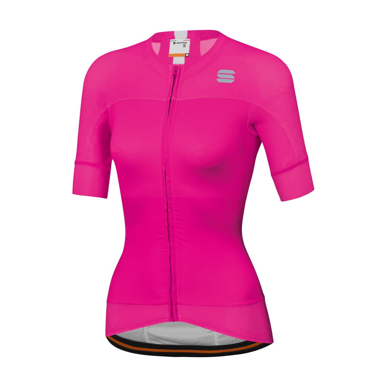 
                SPORTFUL Cyklistický dres s krátkým rukávem - BODYFIT EVO - růžová S
            