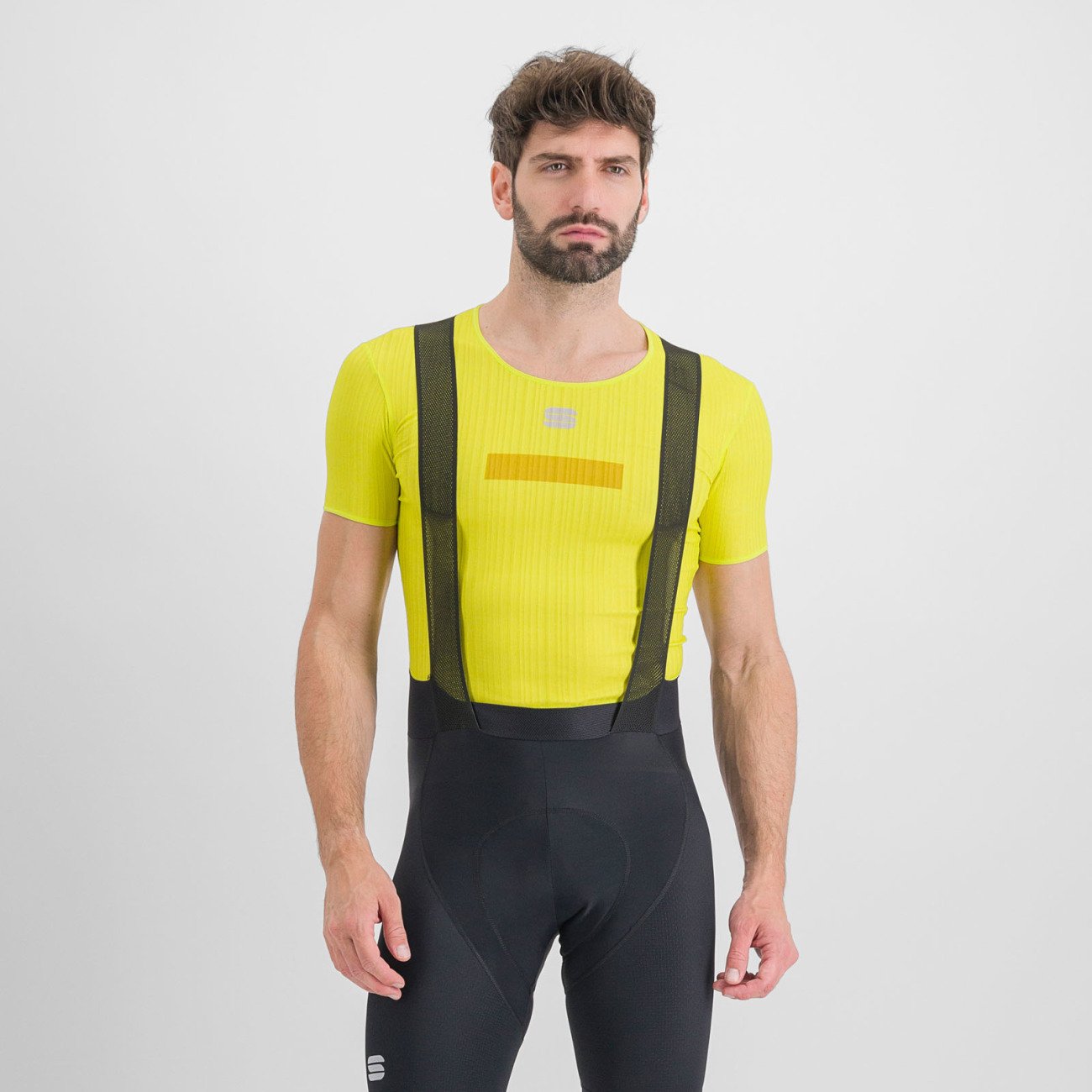 
                SPORTFUL Cyklistické triko s krátkým rukávem - PRO BASELAYER - žlutá
            