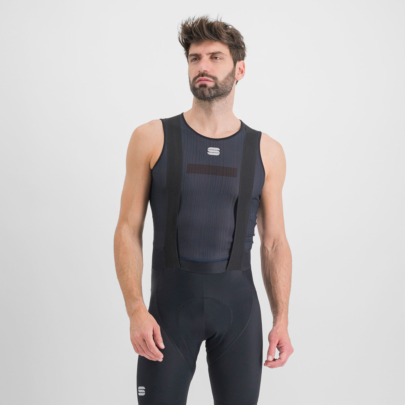 
                SPORTFUL Cyklistické triko bez rukávů - PRO BASELAYER - modrá XL
            