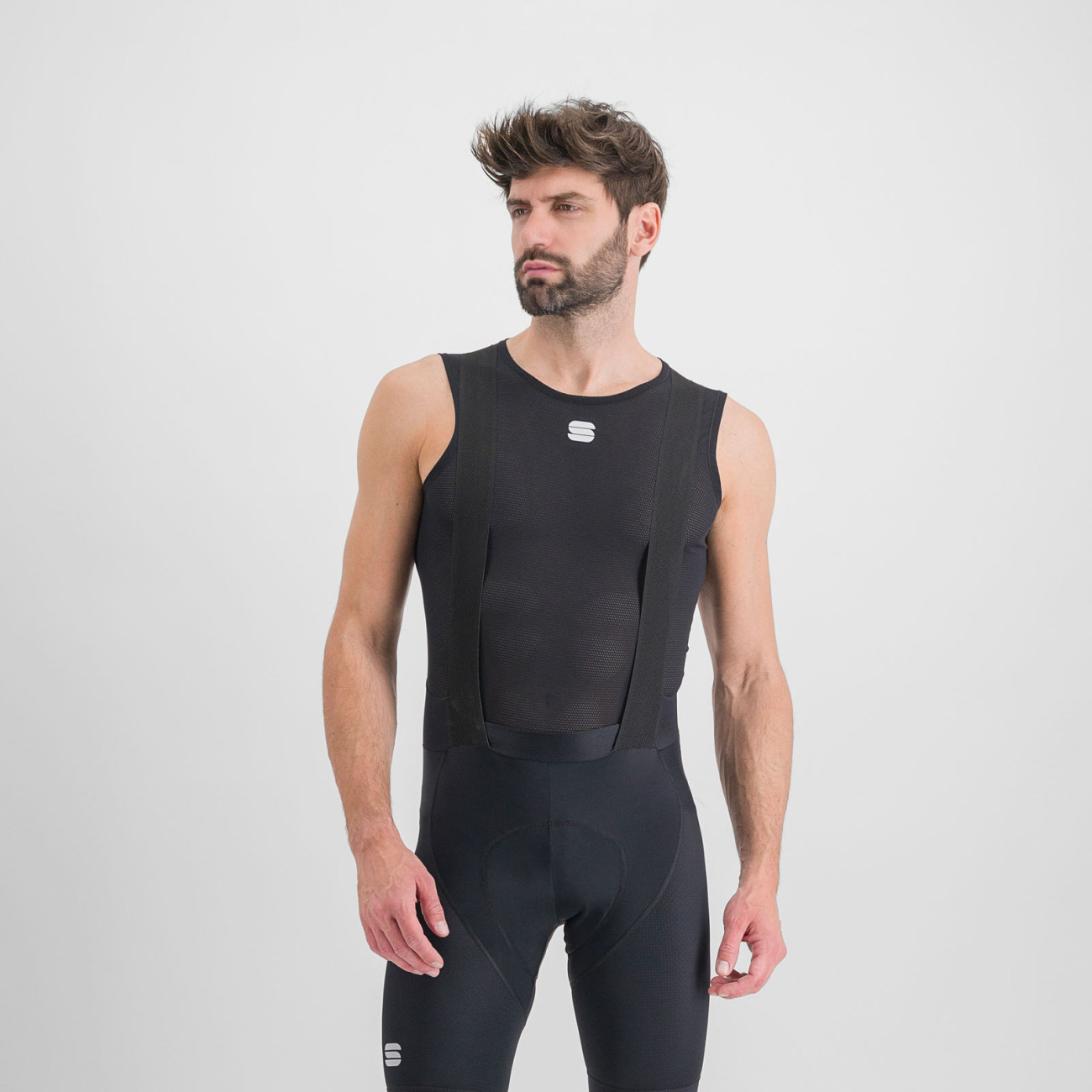 
                SPORTFUL Cyklistické triko bez rukávů - THERMODYNAMIC LITE - černá XL
            