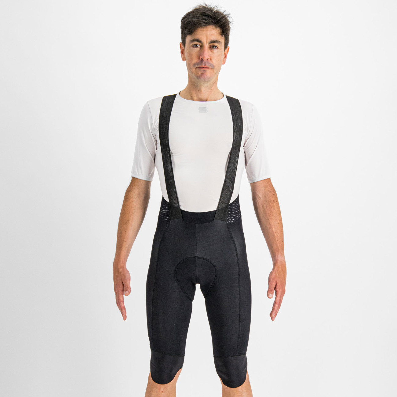 
                SPORTFUL Cyklistické kalhoty krátké s laclem - BODYFIT PRO THERMAL - černá
            