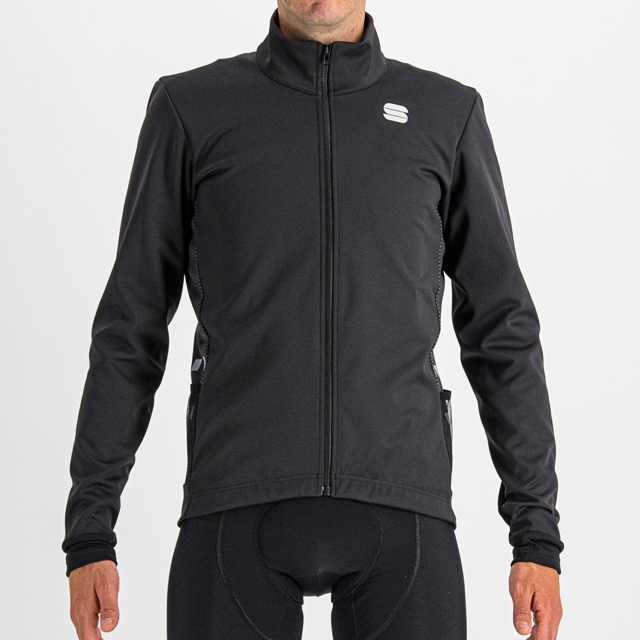 
                SPORTFUL Cyklistická větruodolná bunda - NEO SOFTSHELL - černá L
            