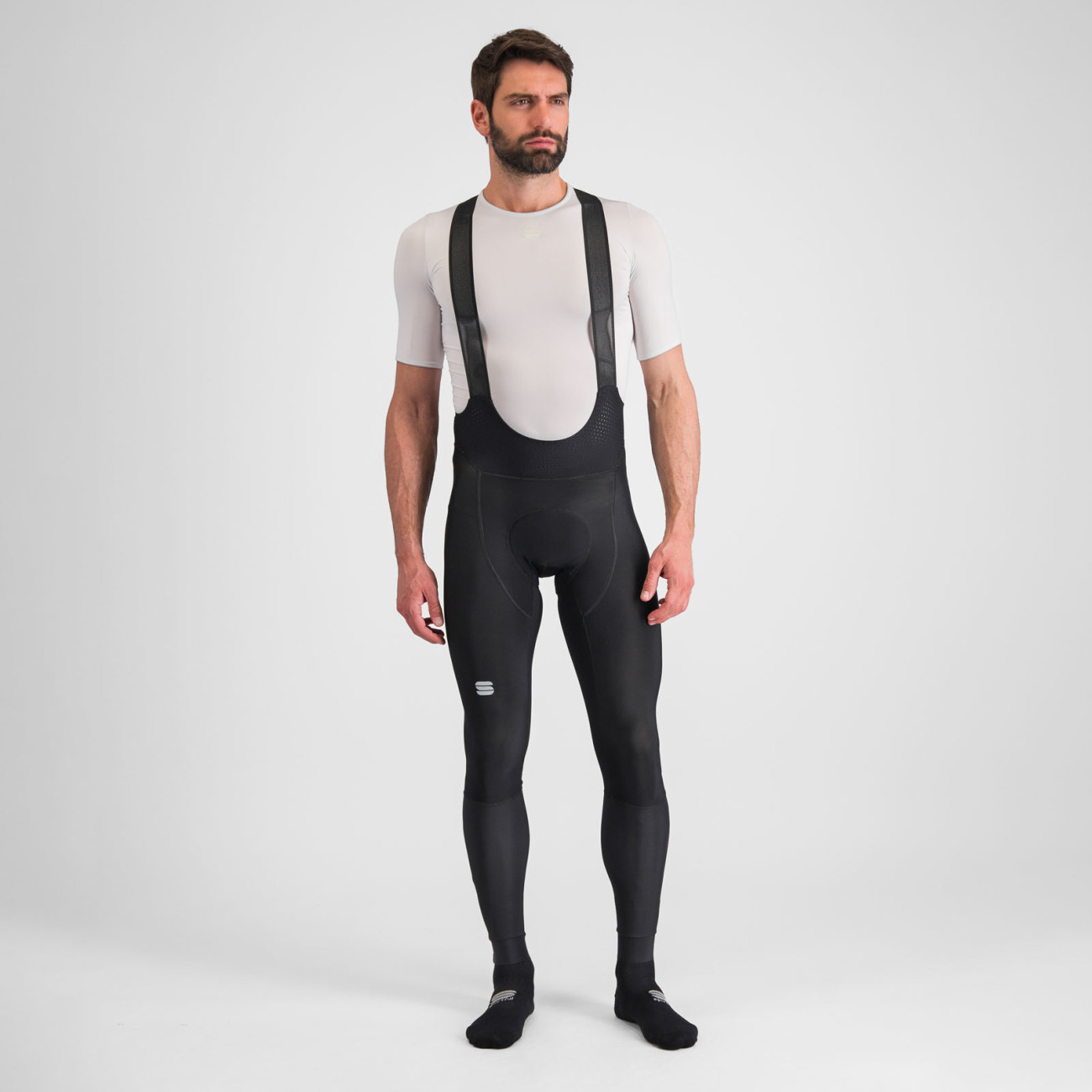 
                SPORTFUL Cyklistické kalhoty dlouhé s laclem - TOTAL COMFORT - černá M
            