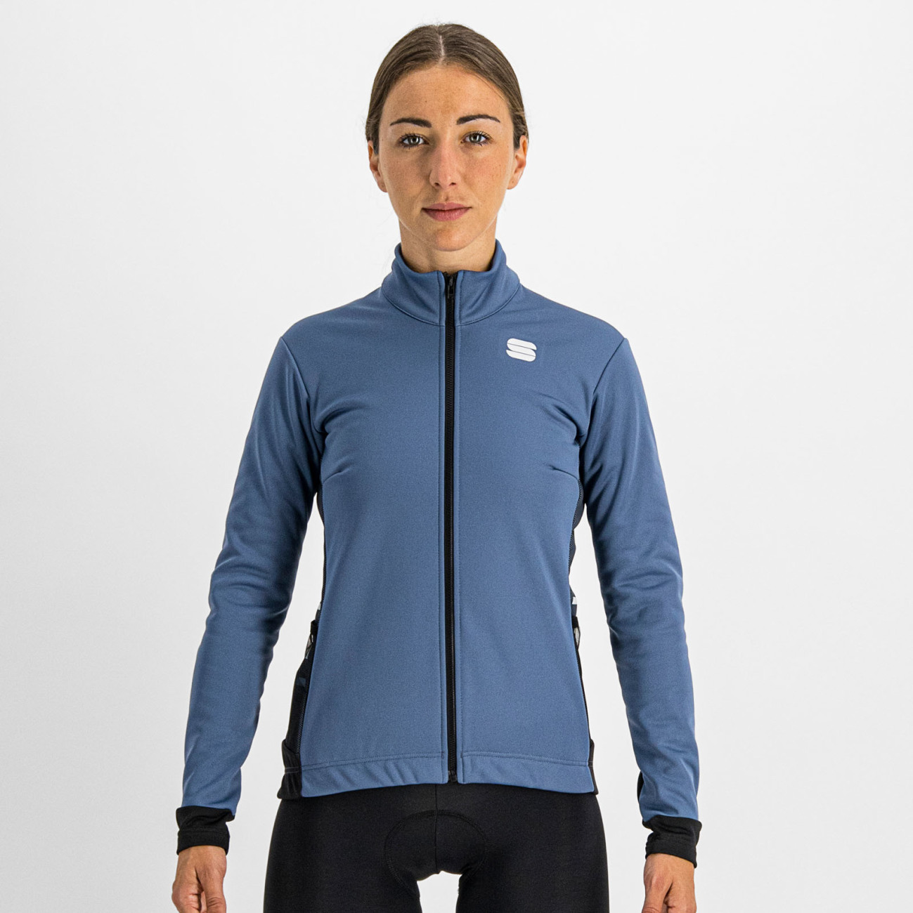 
                SPORTFUL Cyklistická větruodolná bunda - NEO SOFTSHELL - modrá/černá
            