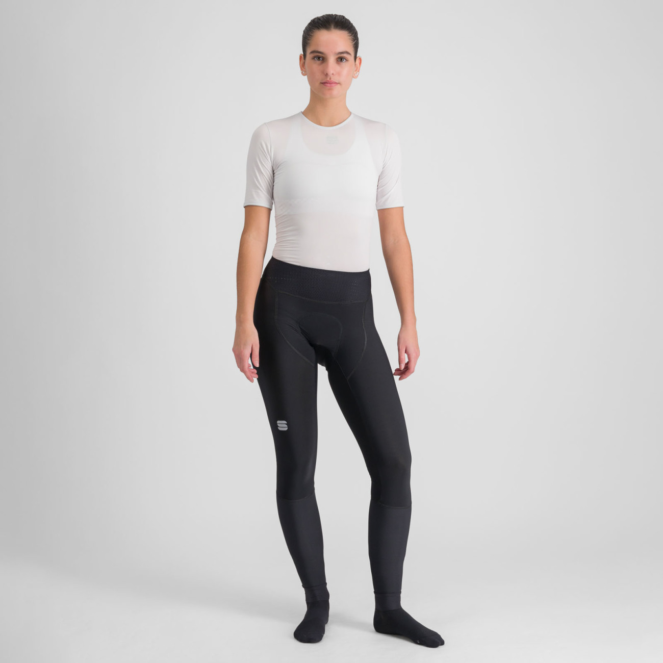 
                SPORTFUL Cyklistické kalhoty dlouhé s laclem - TOTAL COMFORT - černá S
            