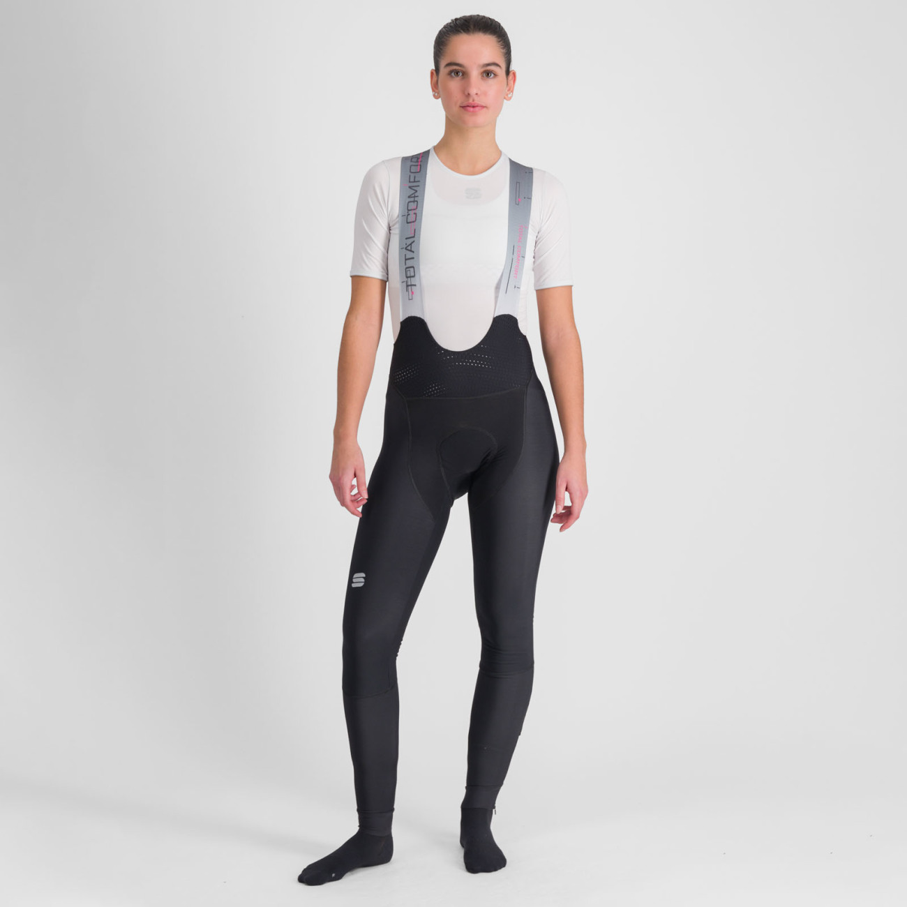 
                SPORTFUL Cyklistické kalhoty dlouhé s laclem - TOTAL COMFORT - černá
            