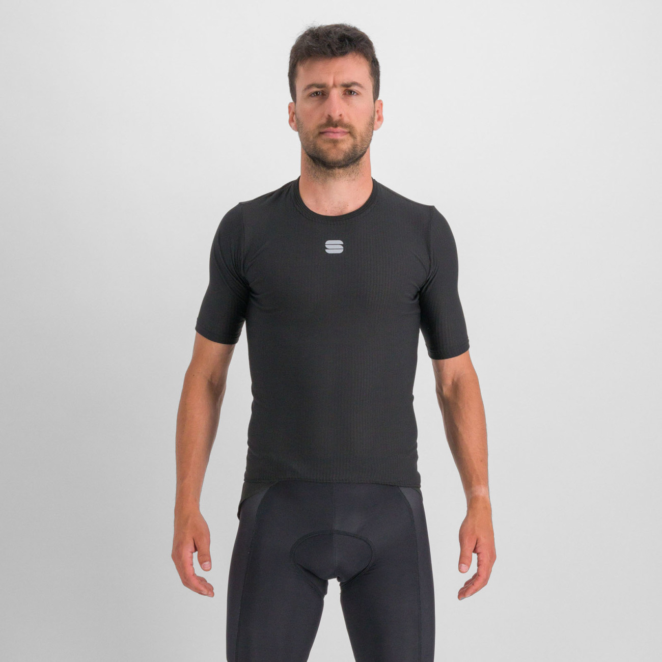 
                SPORTFUL Cyklistické triko s krátkým rukávem - BODYFIT PRO - černá 2XL
            