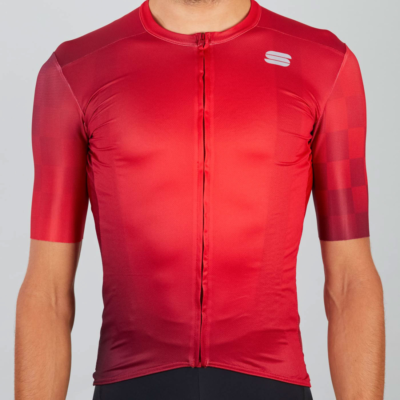 
                SPORTFUL Cyklistický dres s krátkým rukávem - ROCKET - červená L
            