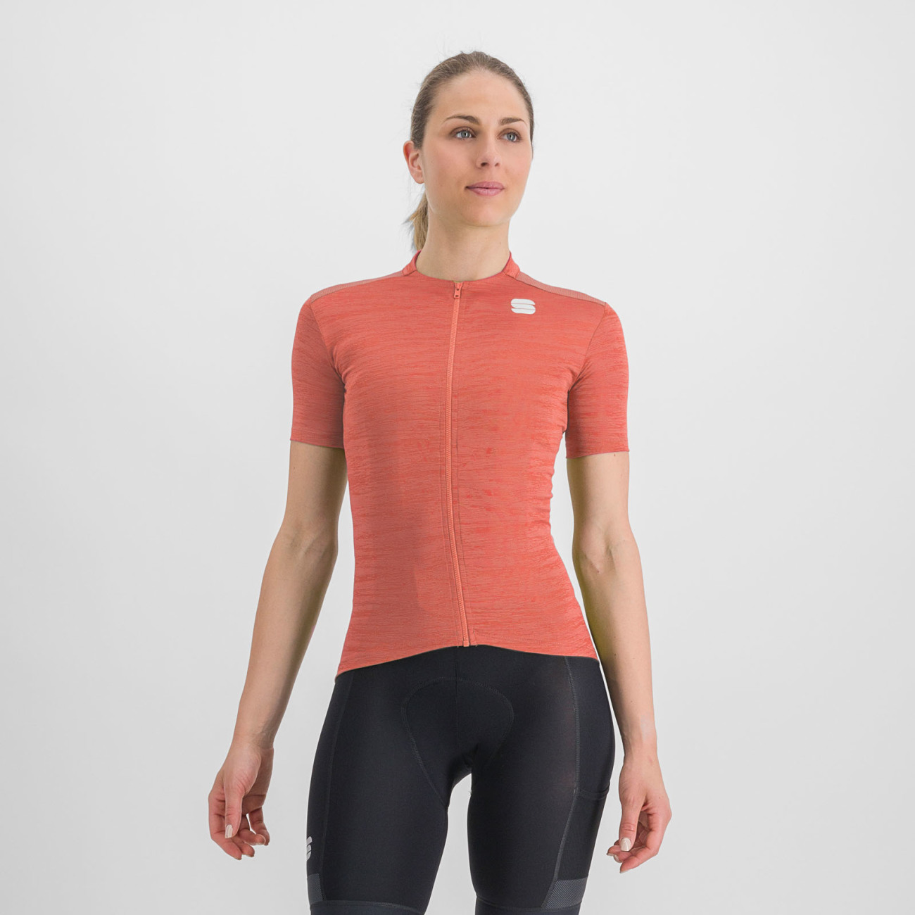 
                SPORTFUL Cyklistický dres s krátkým rukávem - SUPERGIARA - oranžová M
            