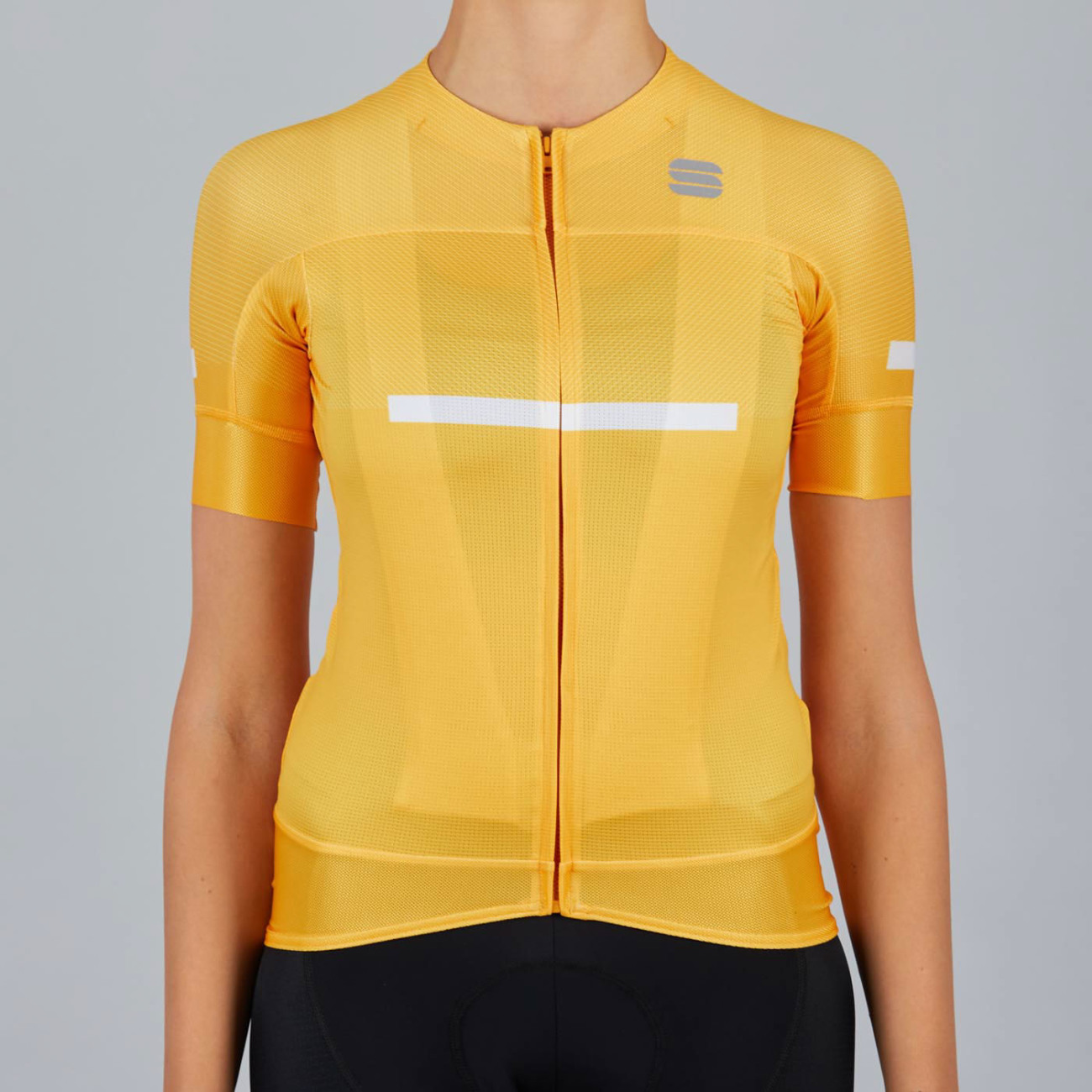 
                SPORTFUL Cyklistický dres s krátkým rukávem - EVO - žlutá S
            