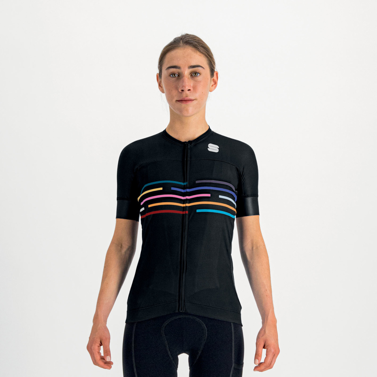 
                SPORTFUL Cyklistický dres s krátkým rukávem - VELODROME - černá L
            