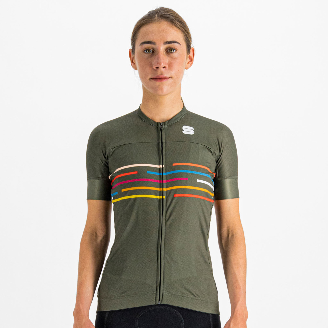 
                SPORTFUL Cyklistický dres s krátkým rukávem - VELODROME - zelená
            