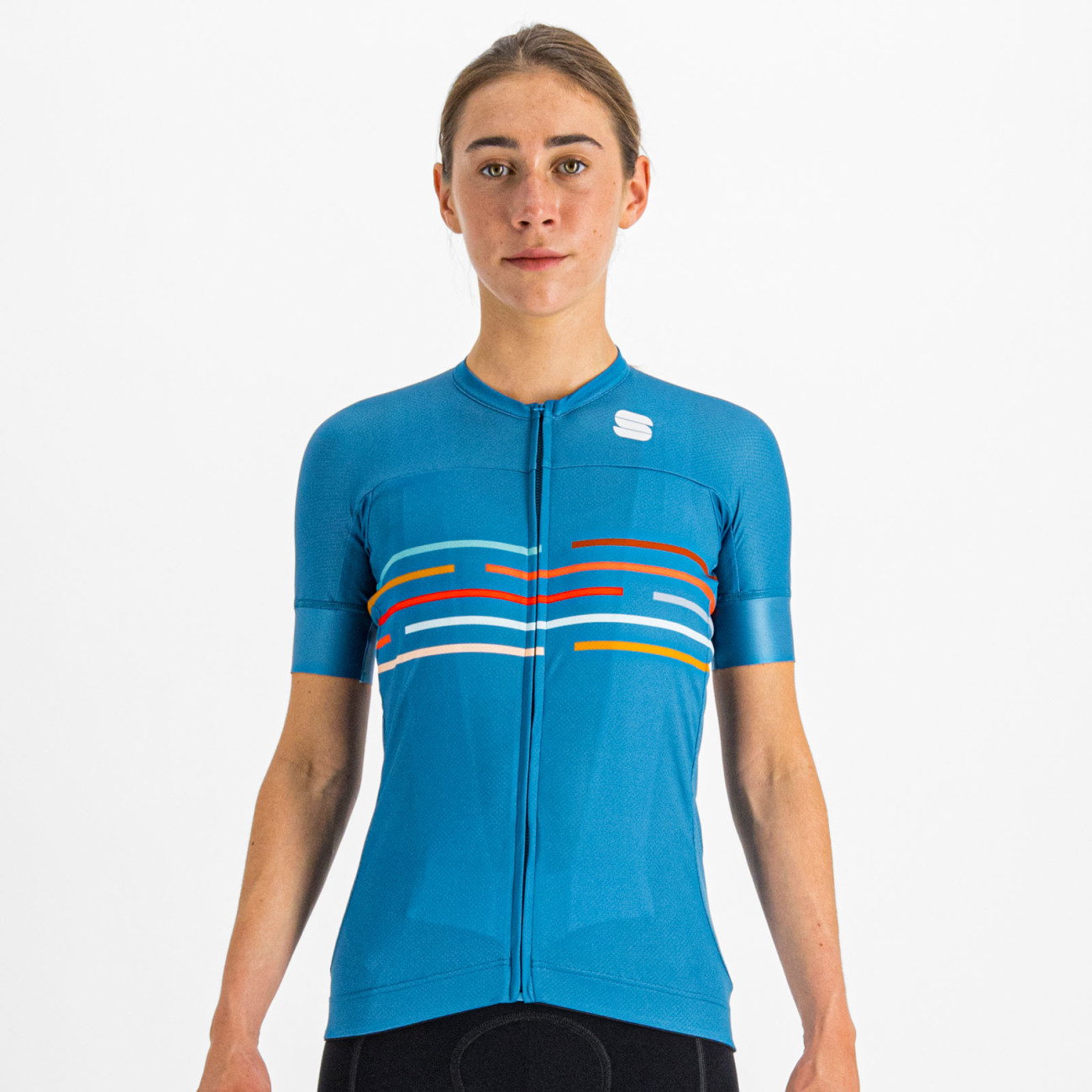 
                SPORTFUL Cyklistický dres s krátkým rukávem - VELODROME - modrá S
            
