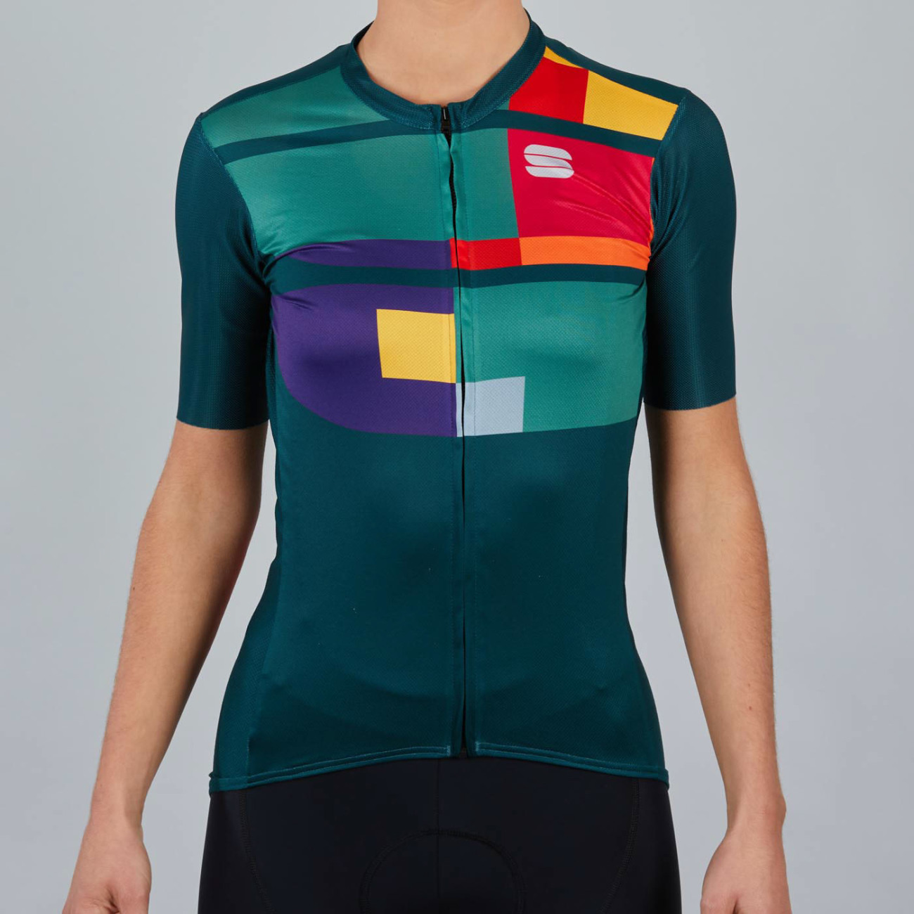 SPORTFUL Cyklistický dres s krátkým rukávem - IDEA - zelená