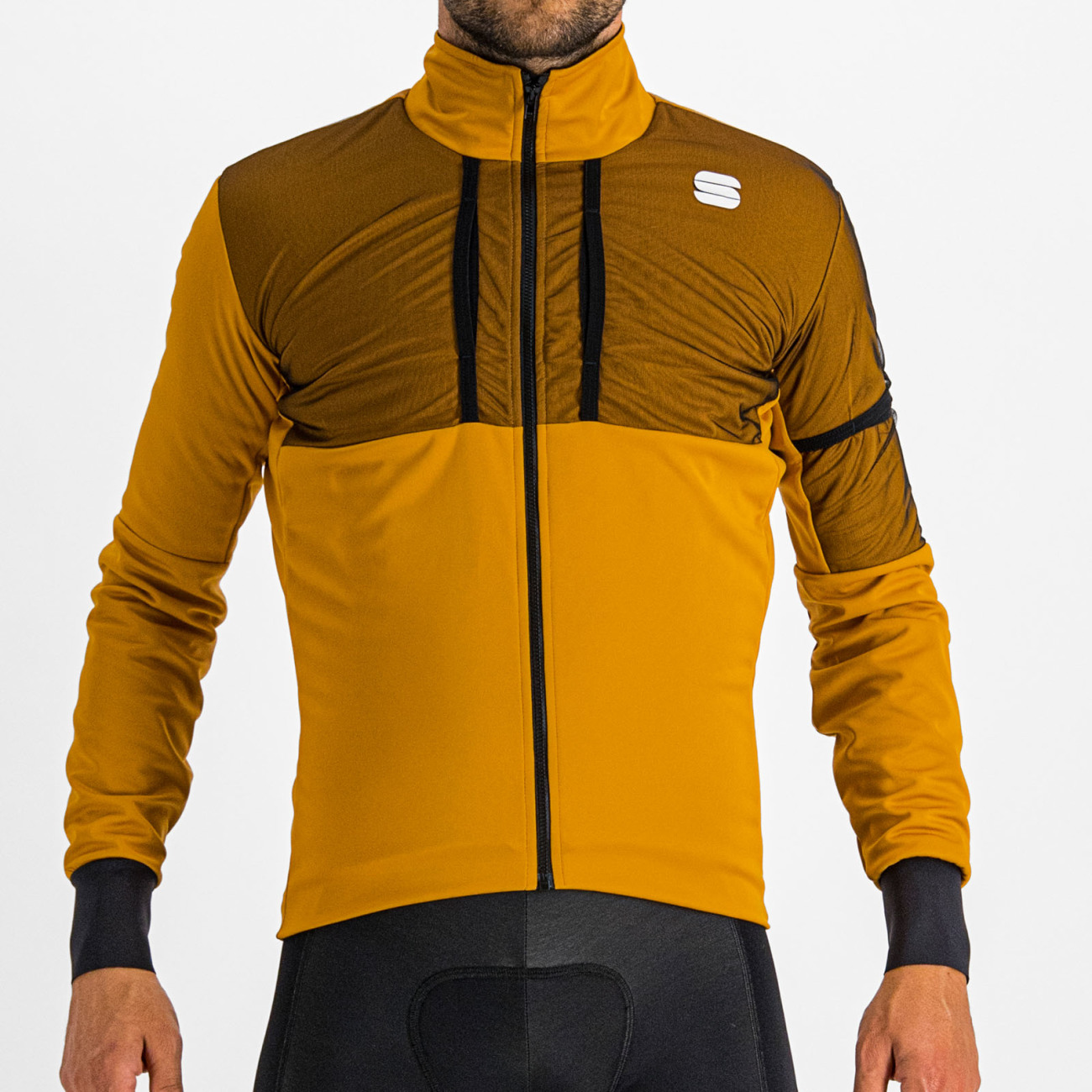 
                SPORTFUL Cyklistická zateplená bunda - SUPERGIARA - žlutá
            