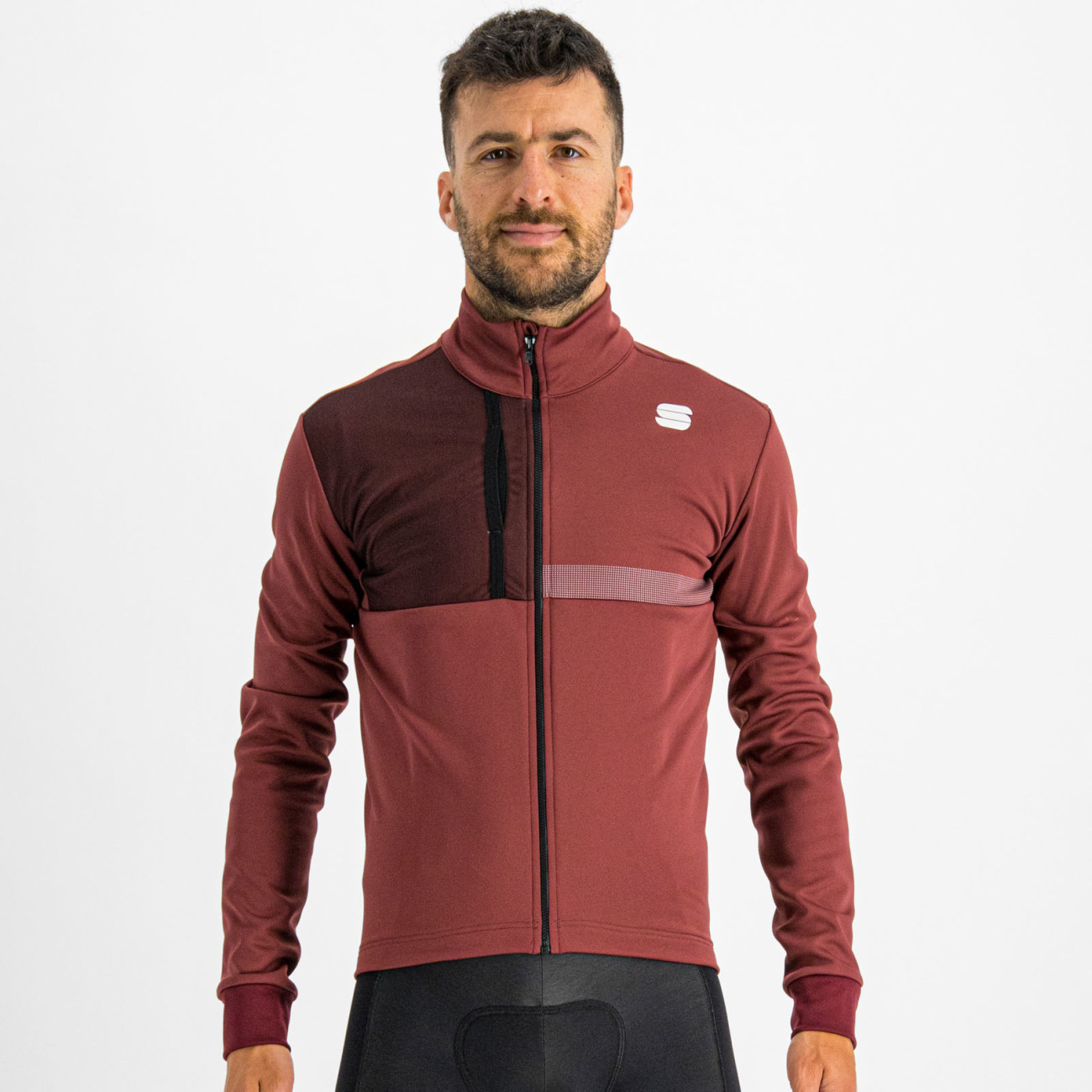 
                SPORTFUL Cyklistická zateplená bunda - GIARA SOFTSHELL - hnědá M
            