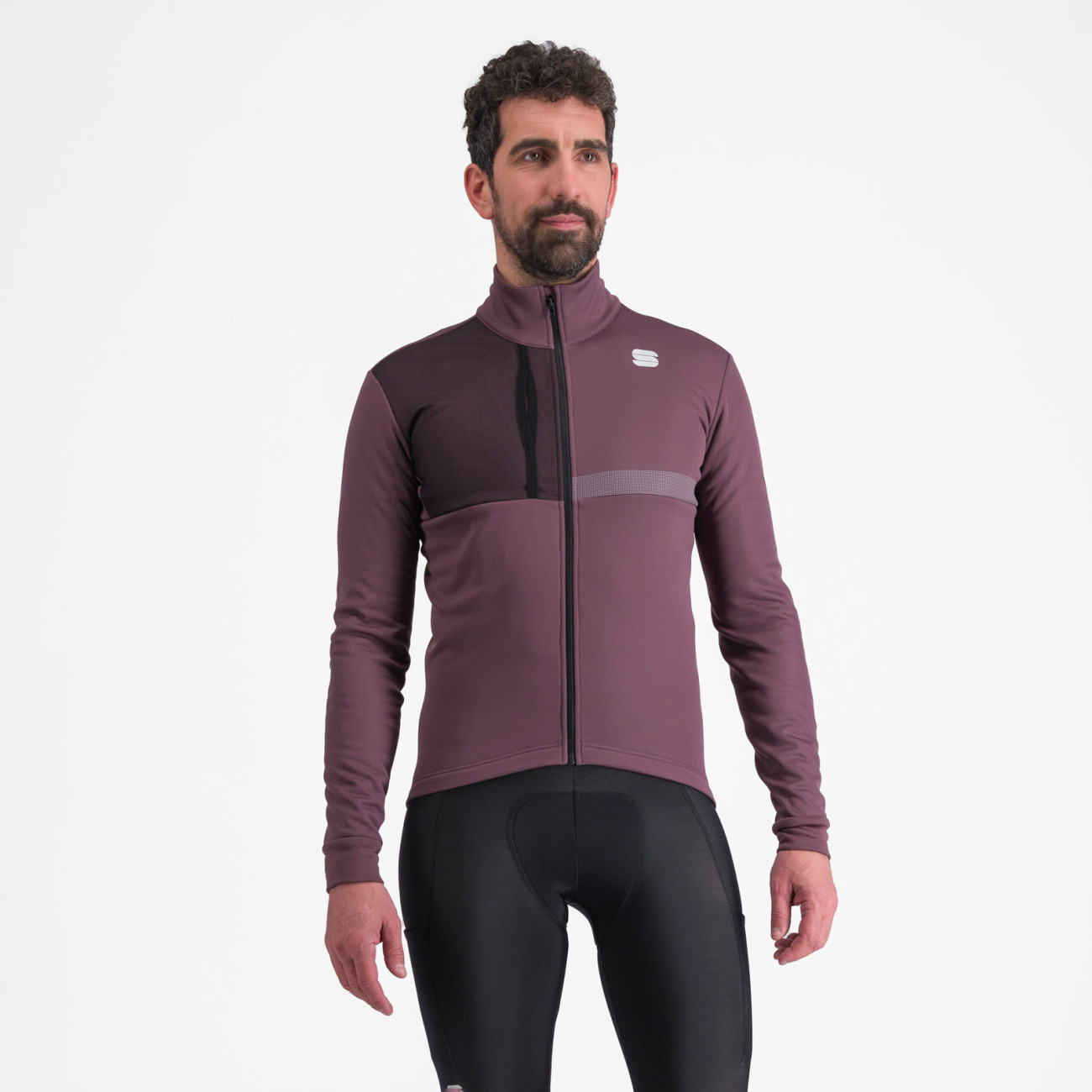 
                SPORTFUL Cyklistická zateplená bunda - GIARA SOFTSHELL - fialová M
            