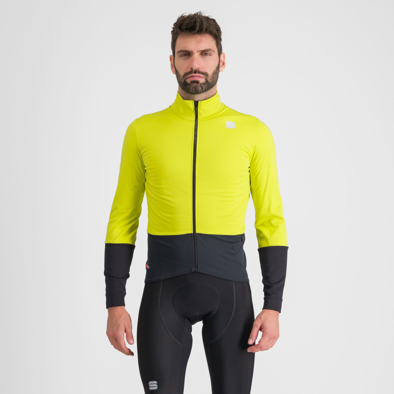 
                SPORTFUL Cyklistická větruodolná bunda - TOTAL COMFORT - žlutá
            