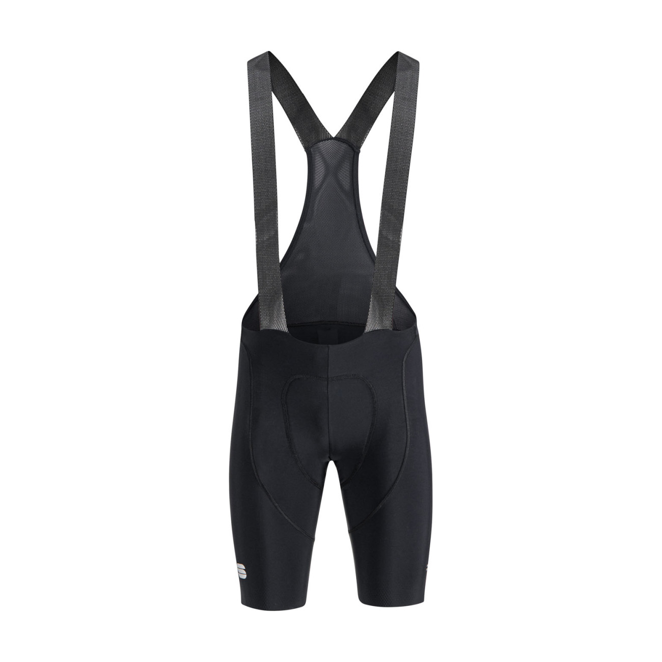 
                SPORTFUL Cyklistické kalhoty krátké s laclem - BODYFIT CLASSIC - černá/bílá M
            