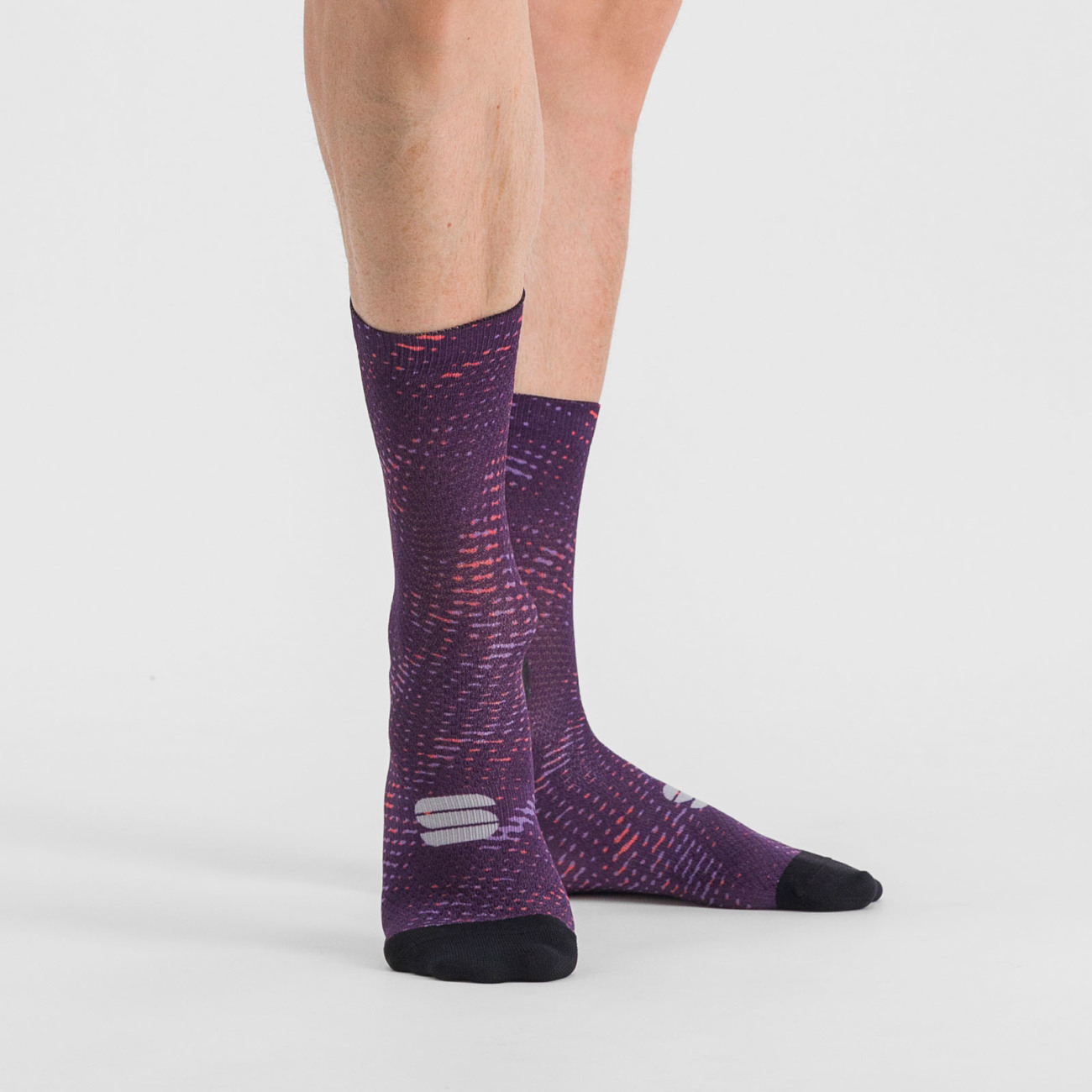 
                SPORTFUL Cyklistické ponožky klasické - SUPERGIARA - fialová M-L
            