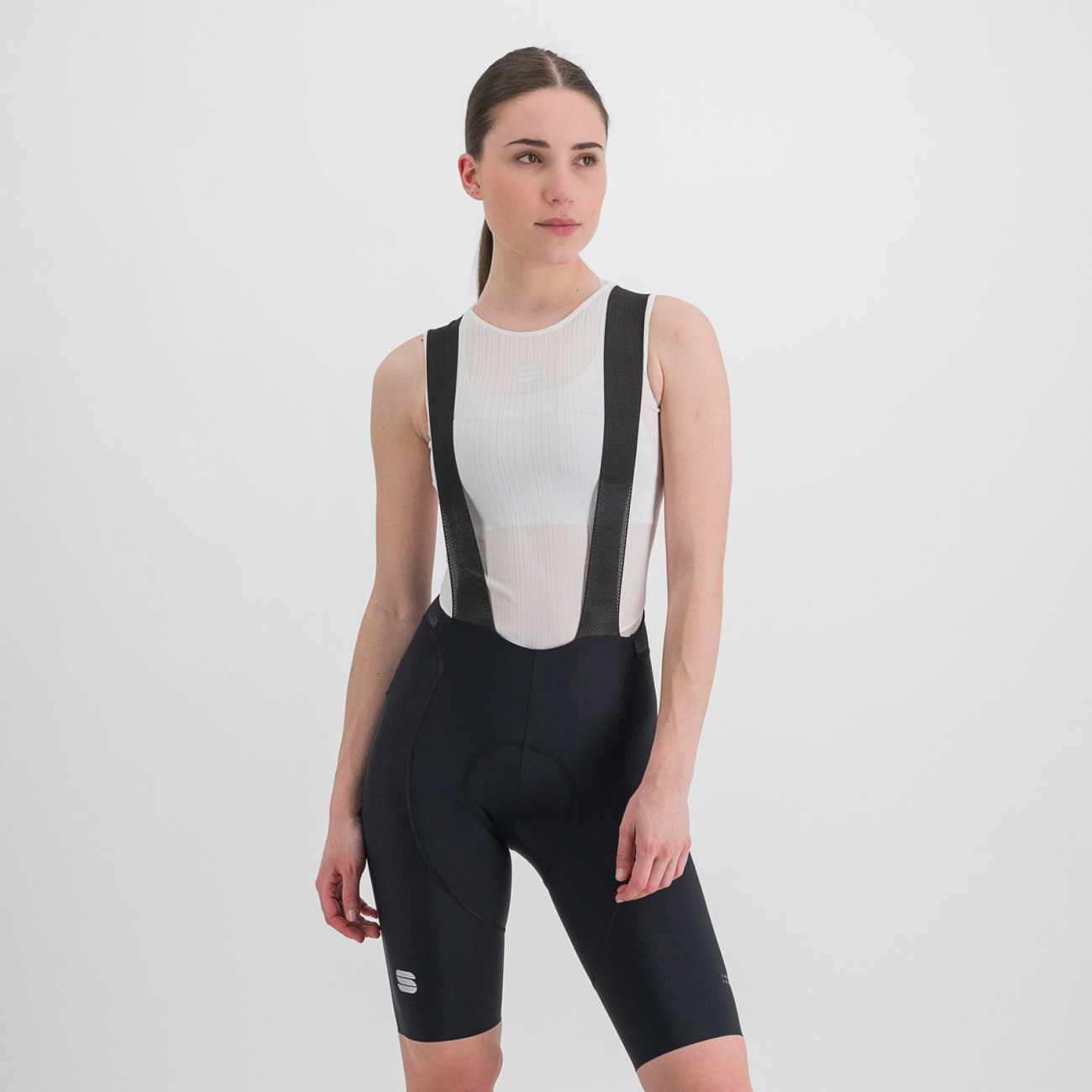 
                SPORTFUL Cyklistické triko bez rukávů - PRO BASELAYER - bílá XL
            