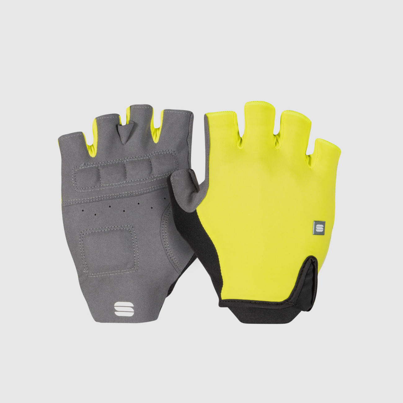 
                SPORTFUL Cyklistické rukavice krátkoprsté - MATCHY - žlutá S
            