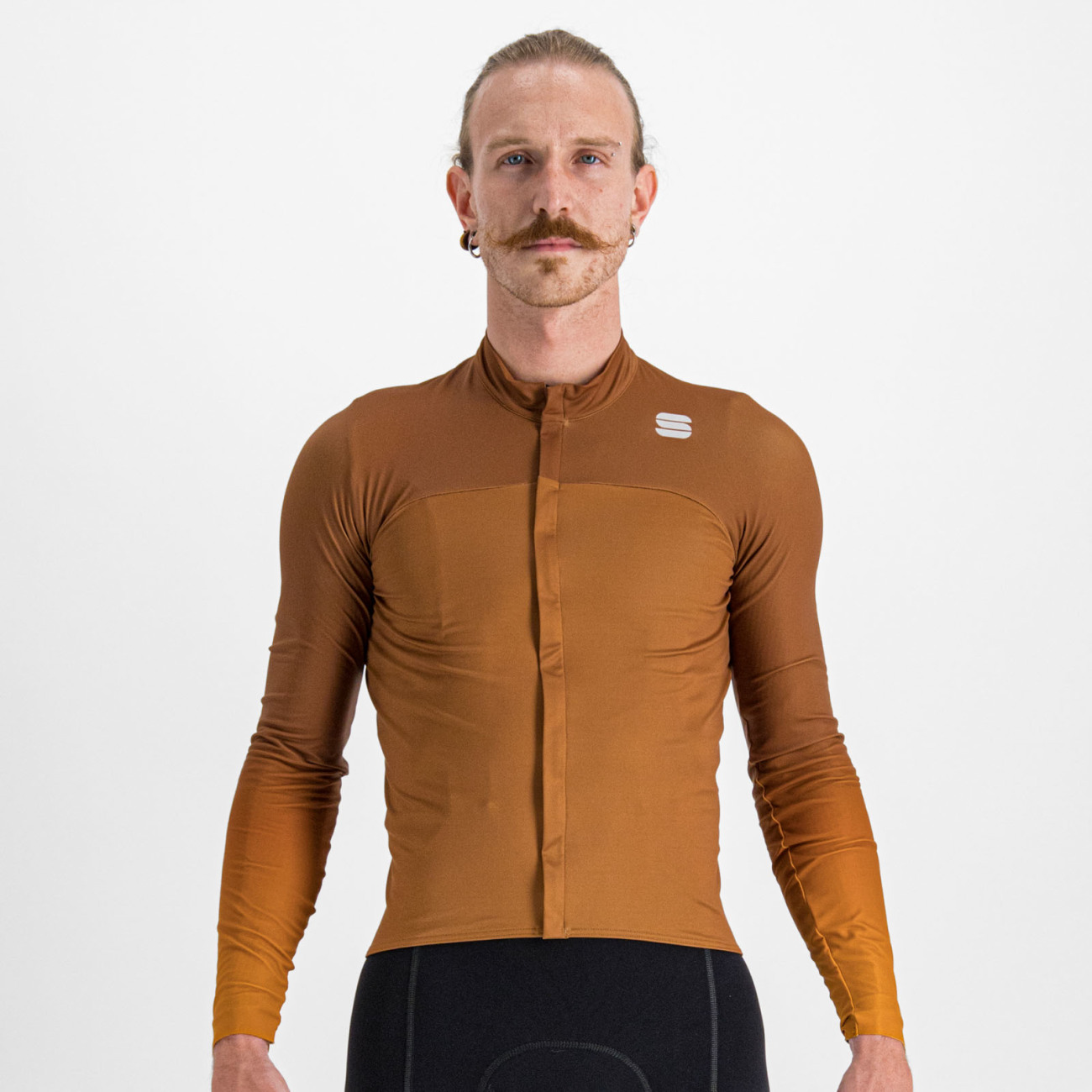 
                SPORTFUL Cyklistický dres s krátkým rukávem - BODYFIT PRO - hnědá
            