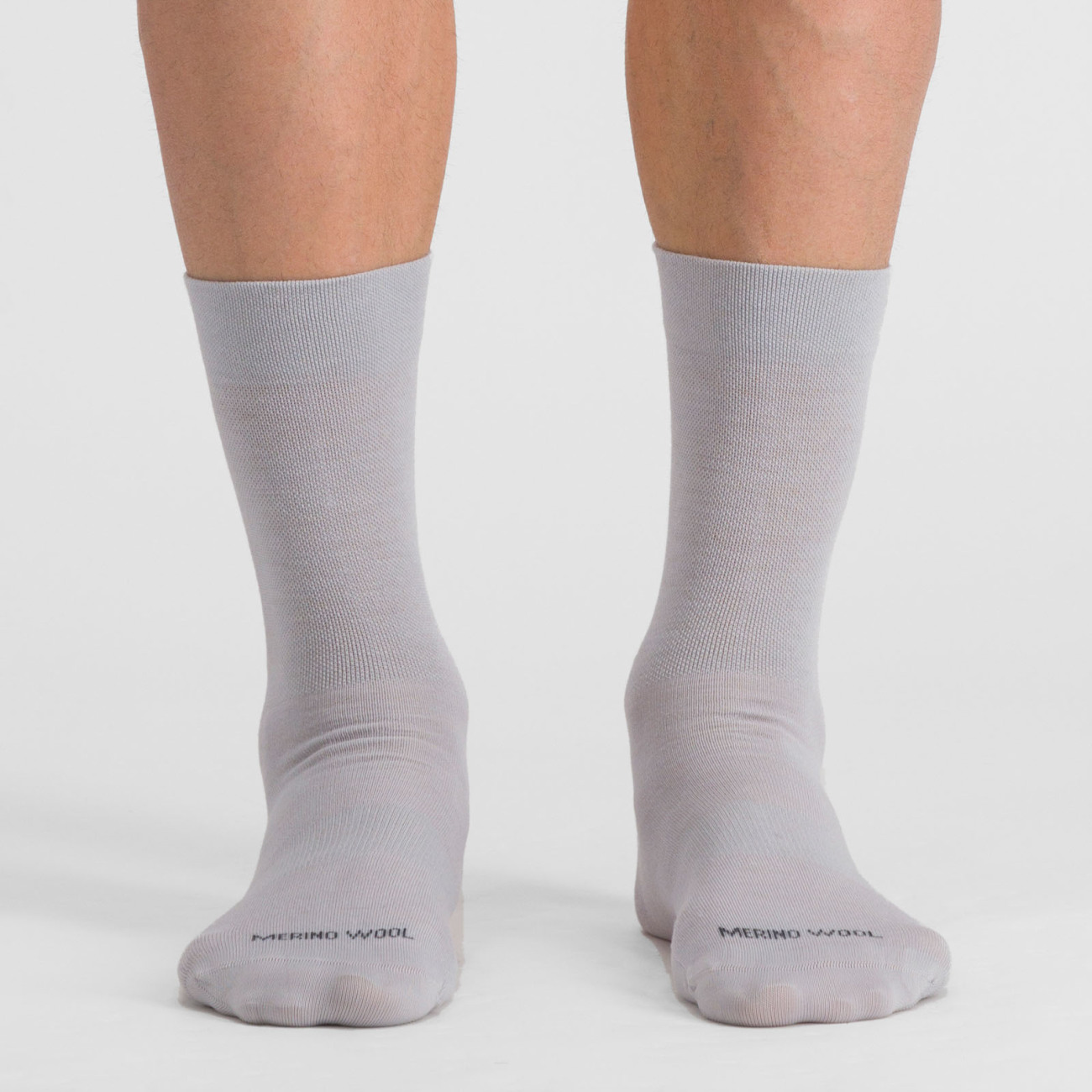 
                SPORTFUL Cyklistické ponožky klasické - MATCHY WOOL - šedá M-L
            