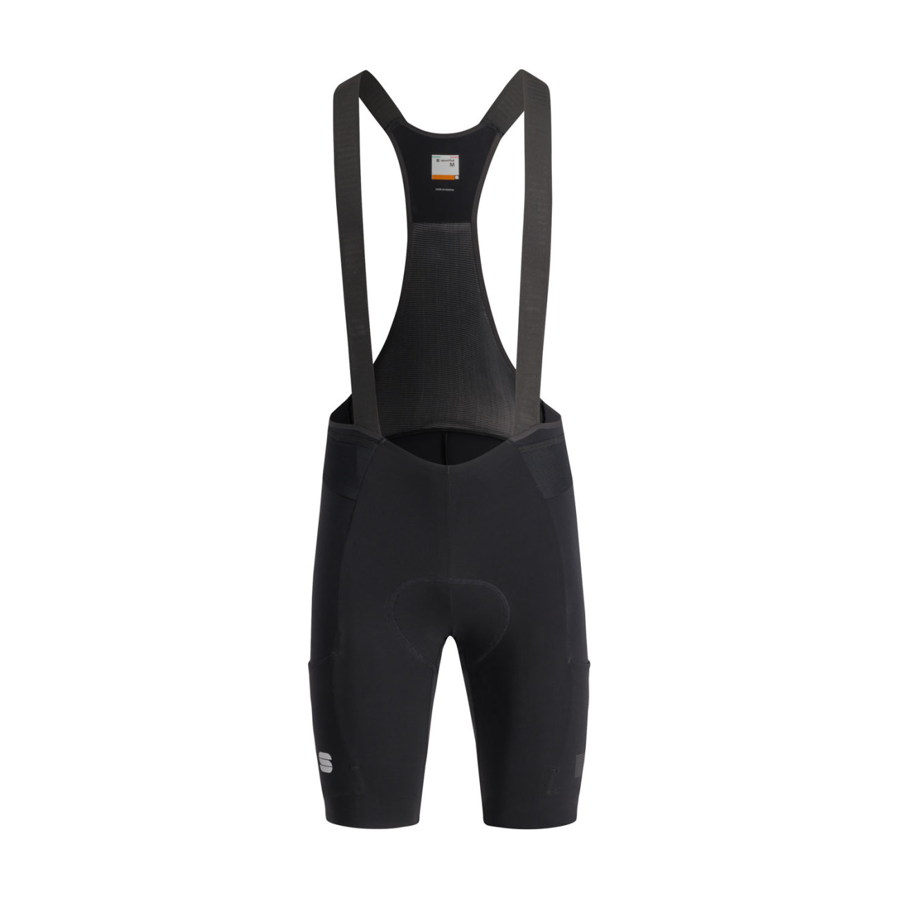 
                SPORTFUL Cyklistické kalhoty krátké s laclem - ULTRA - černá XL
            