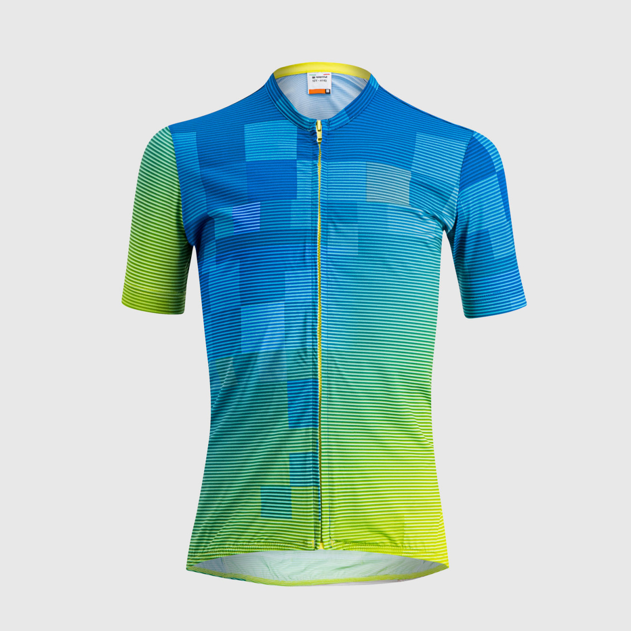 
                SPORTFUL Cyklistický dres s krátkým rukávem - ROCKET KID - modrá/žlutá 8Y
            