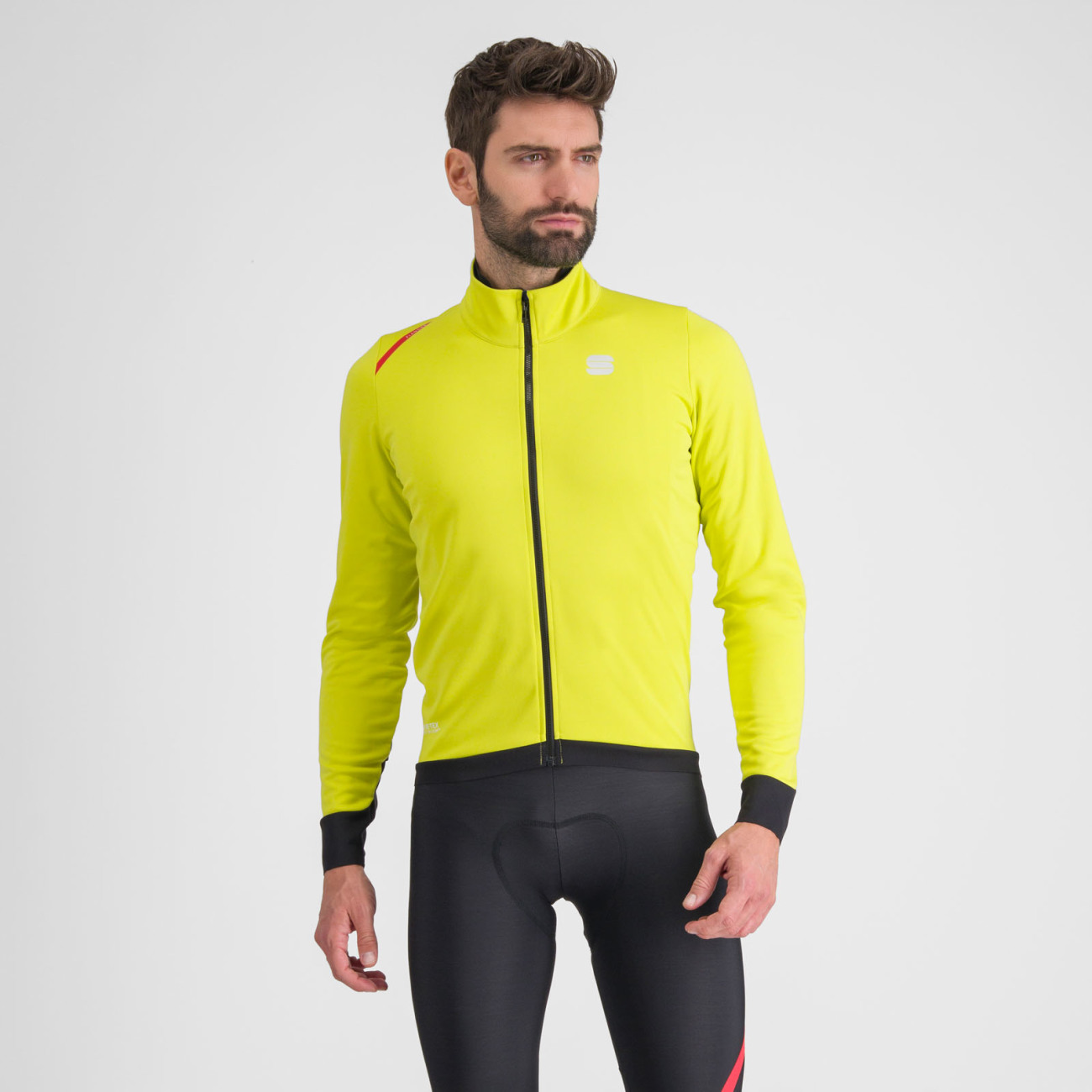 
                SPORTFUL Cyklistická zateplená bunda - FIANDRE - žlutá XL
            
