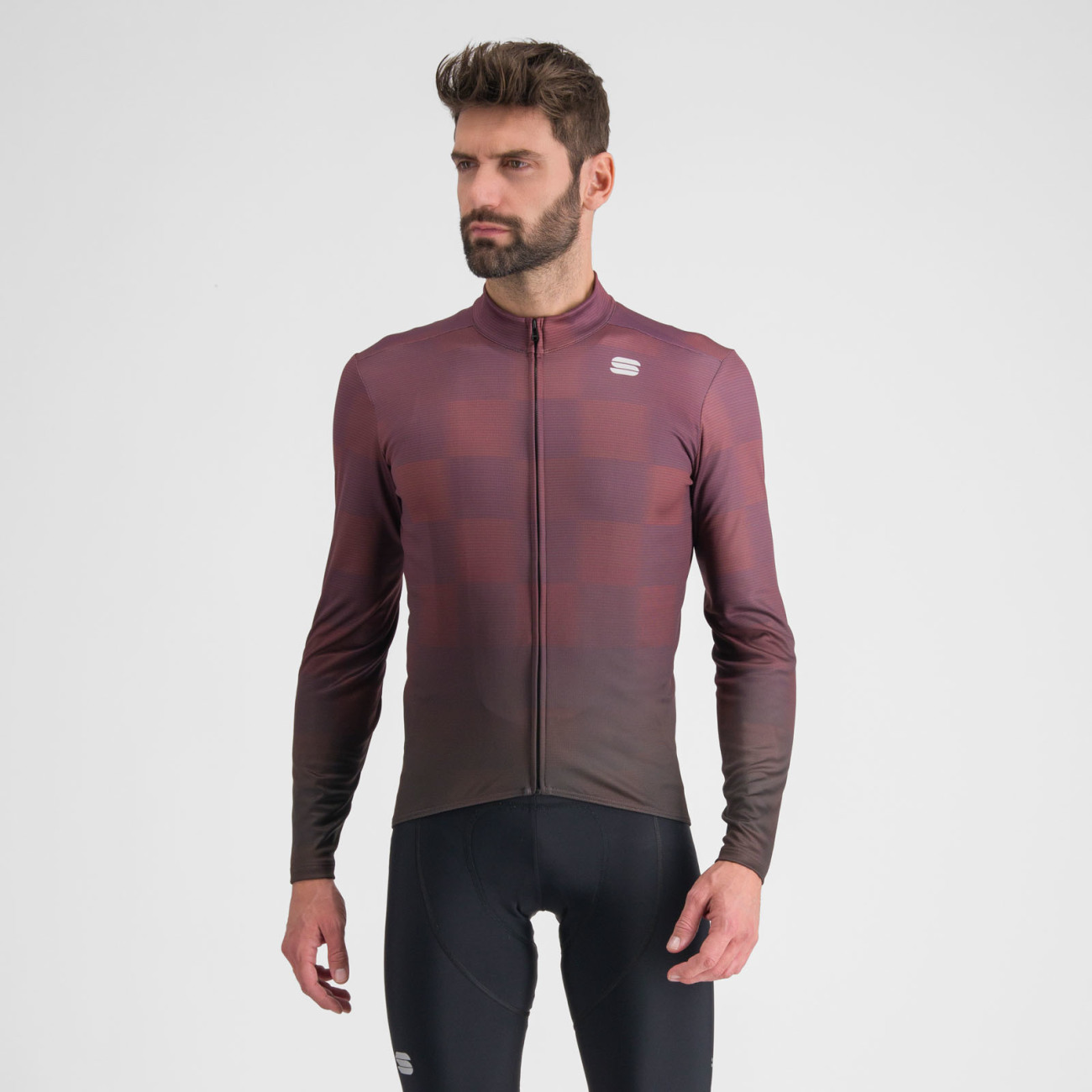 
                SPORTFUL Cyklistický dres s dlouhým rukávem zimní - ROCKET THERMAL - fialová
            