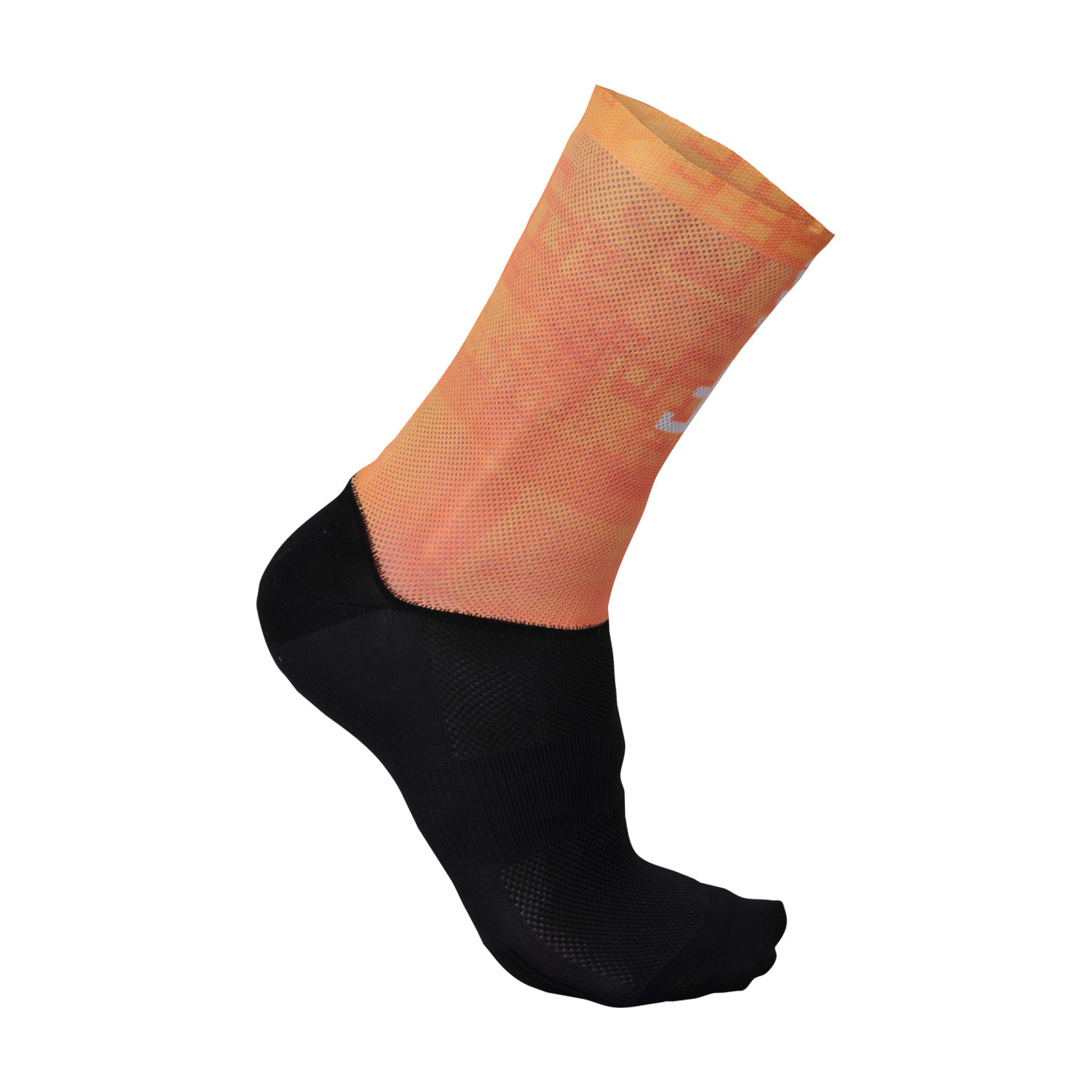 
                SPORTFUL Cyklistické ponožky kotníkové - SAGAN LOGO - oranžová/černá S
            