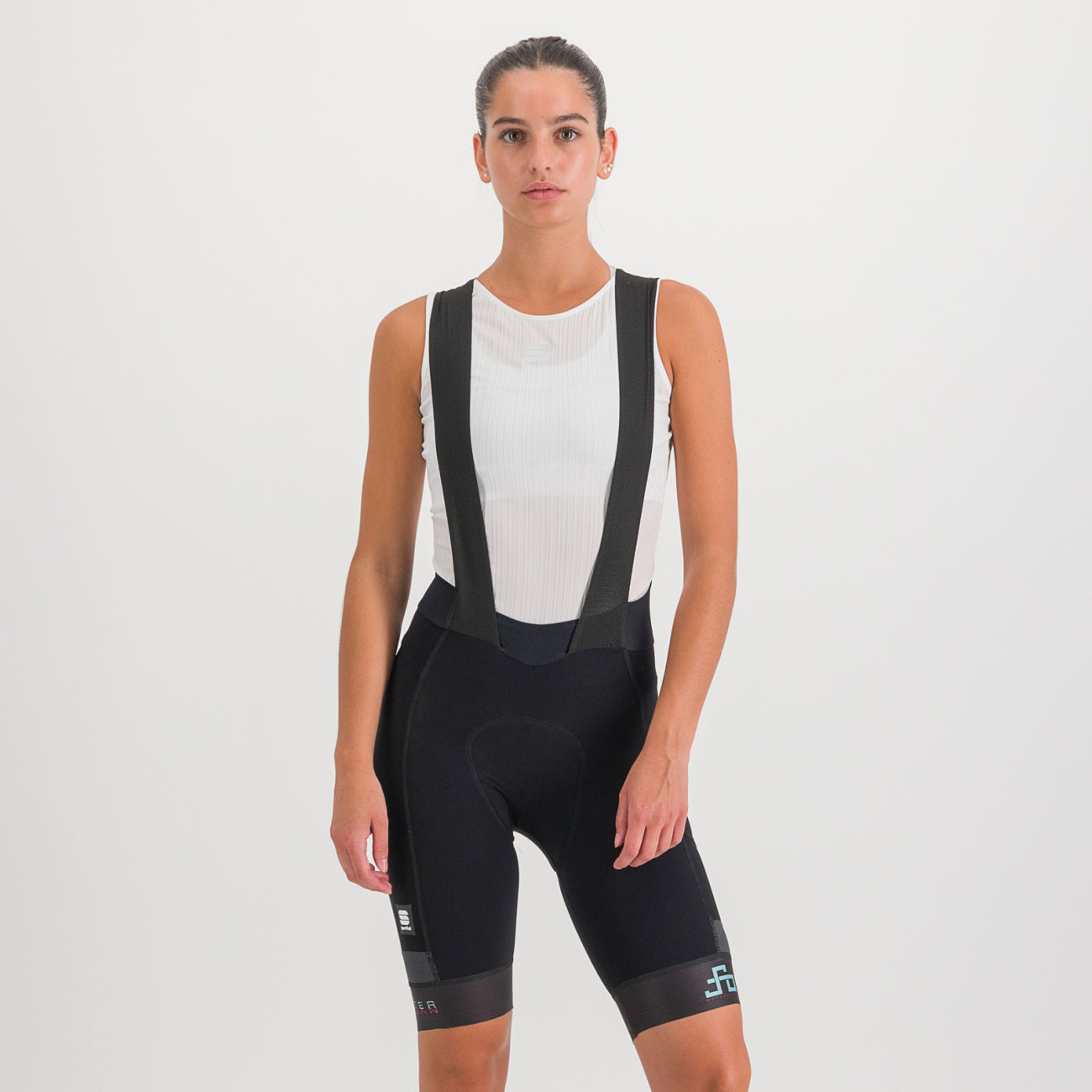 
                SPORTFUL Cyklistické kalhoty krátké s laclem - PETER SAGAN SUPERGIARA - černá L
            