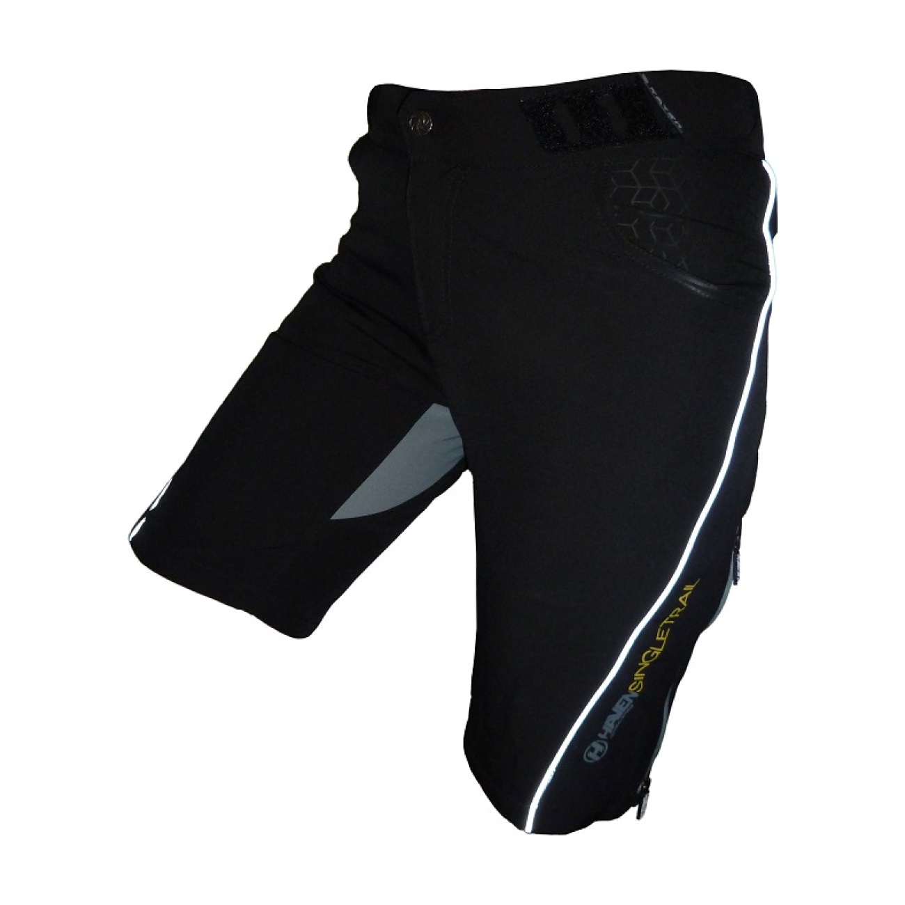 
                HAVEN Cyklistické kalhoty krátké bez laclu - ISOLEERA - černá 3XL
            