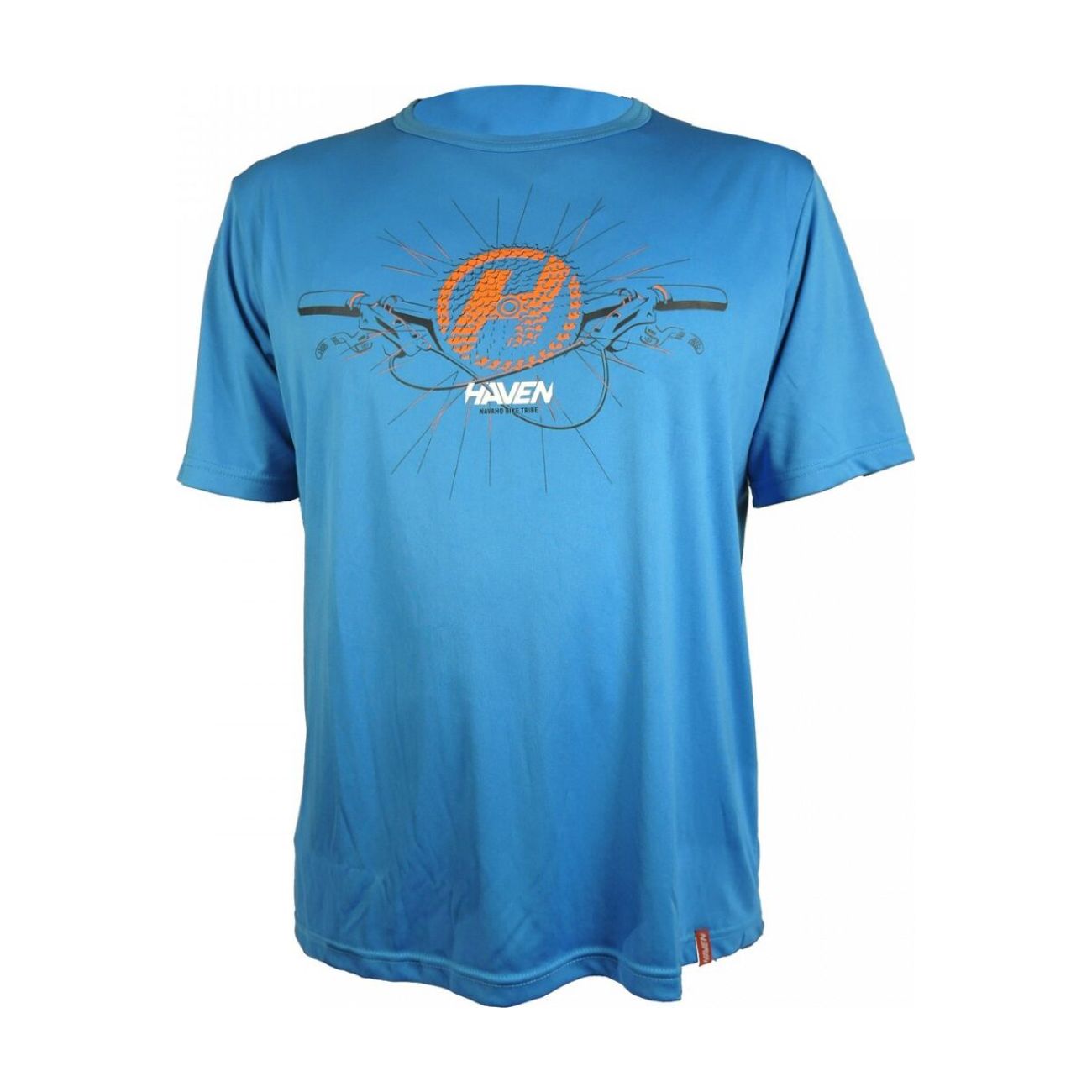 
                HAVEN Cyklistický dres s krátkým rukávem - NAVAHO II SHORT - modrá/oranžová L
            