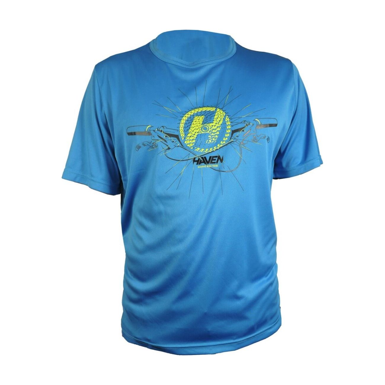 Levně HAVEN Cyklistický dres s krátkým rukávem - NAVAHO II SHORT - modrá/zelená M