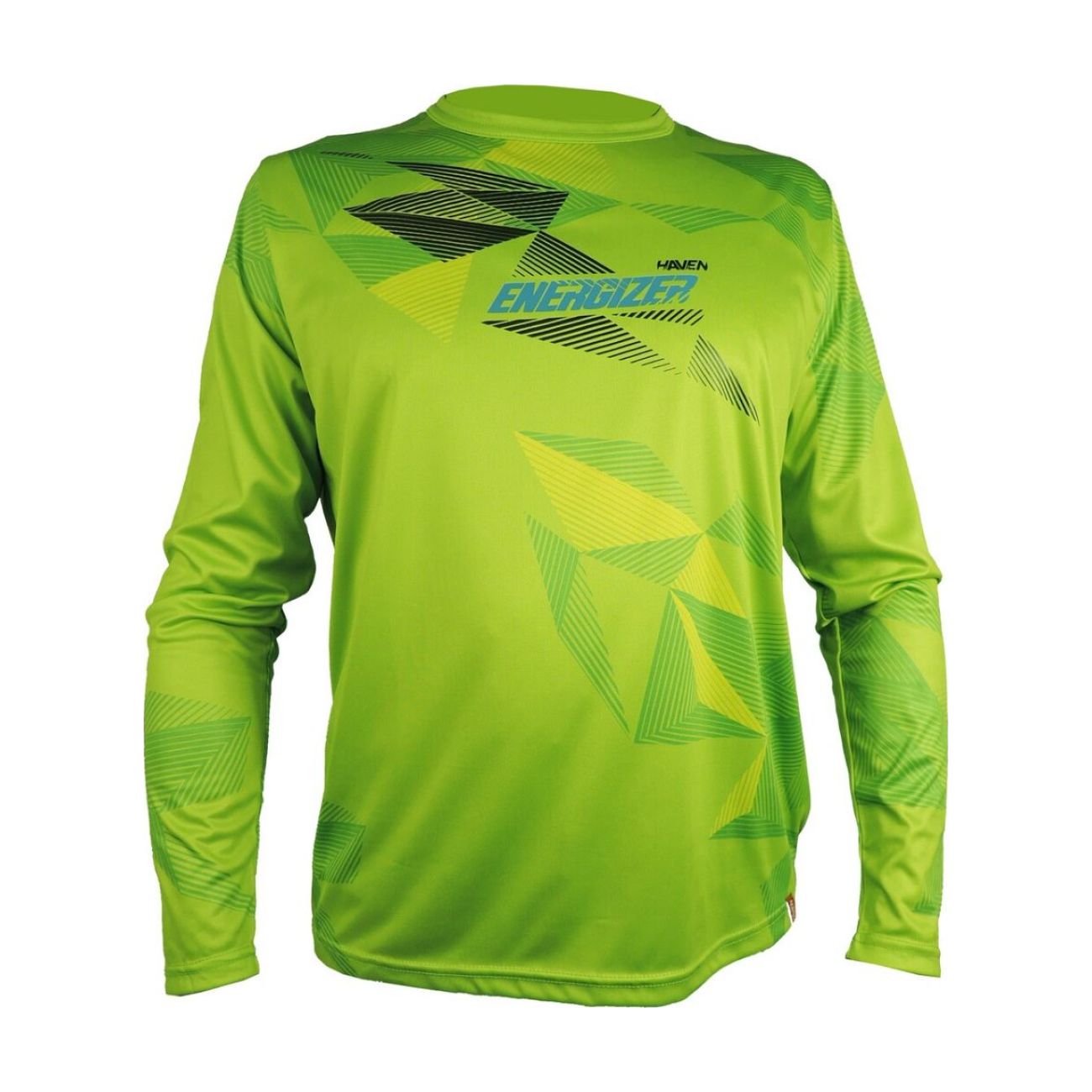 
                HAVEN Cyklistický dres s dlouhým rukávem letní - ENERGIZER CRAZY LONG - zelená 2XL
            