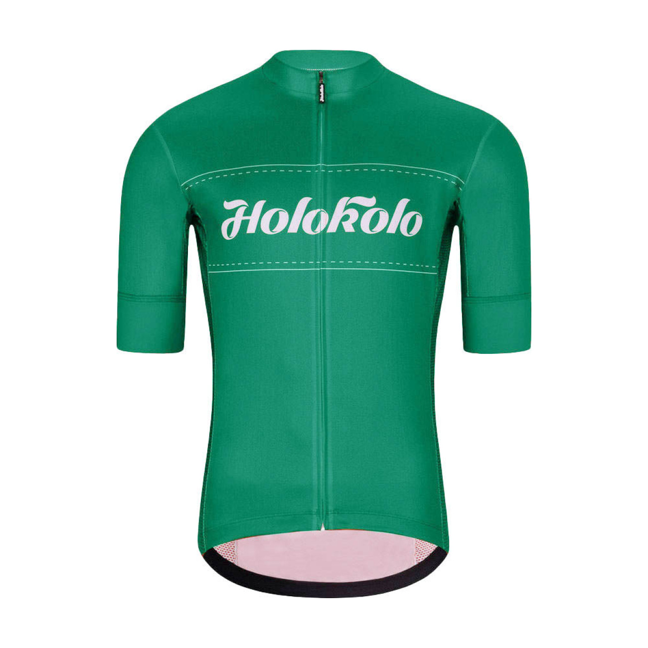 
                HOLOKOLO Cyklistický dres s krátkým rukávem - GEAR UP - zelená 3XL
            