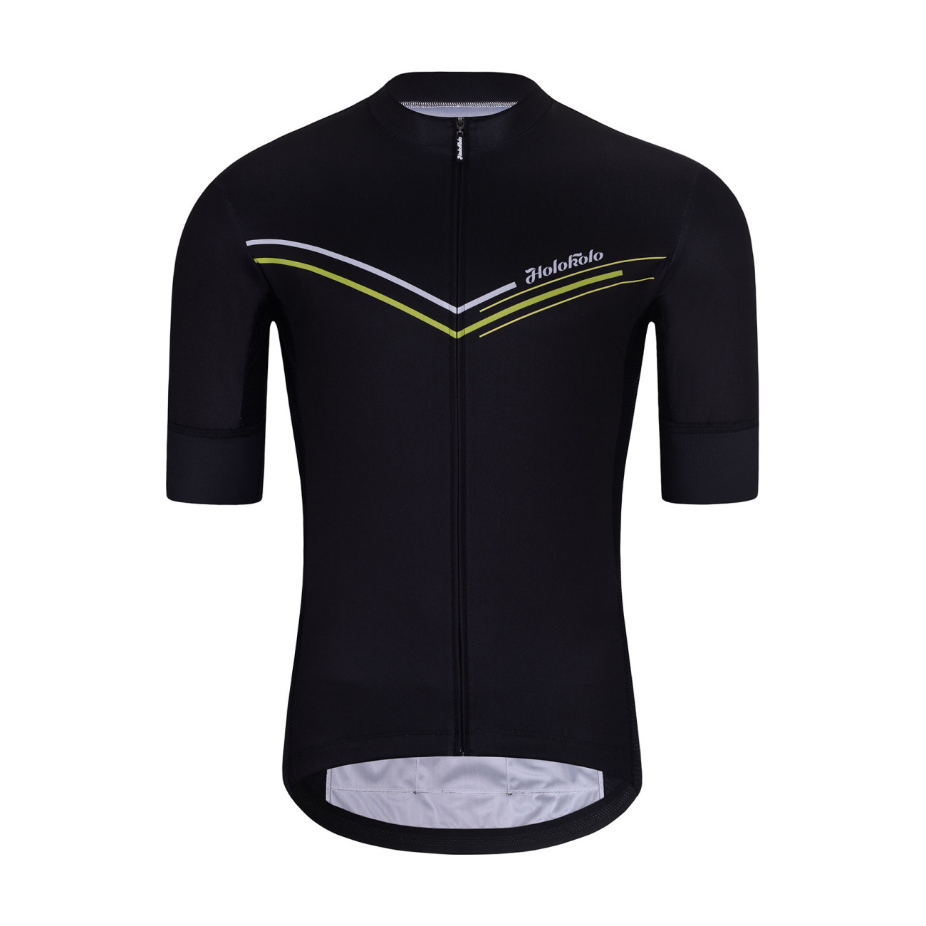 
                HOLOKOLO Cyklistický dres s krátkým rukávem - LEVEL UP - černá
            