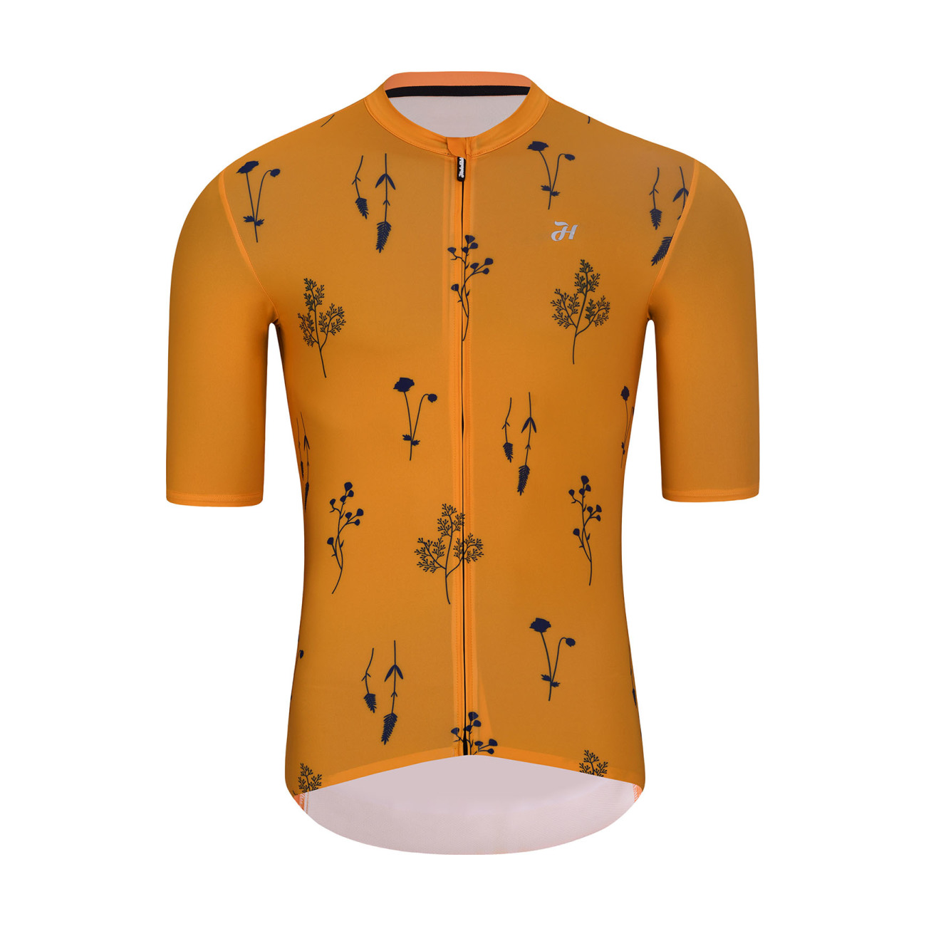 
                HOLOKOLO Cyklistický dres s krátkým rukávem - METTLE - oranžová 5XL
            